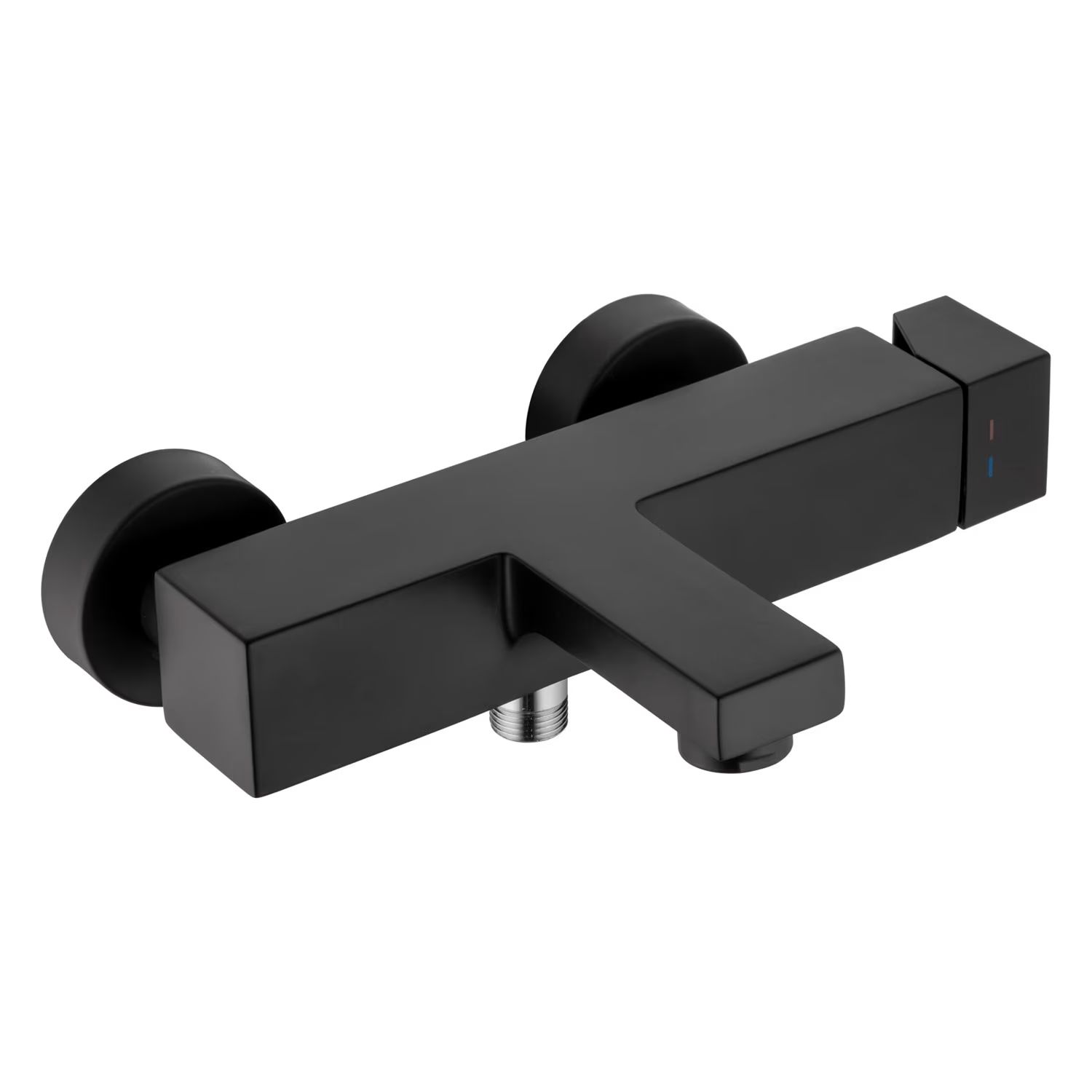 Kronenbach Quara 3.0 Badewannen- und Duscharmatur Wandmontage schwarz KB100363C11