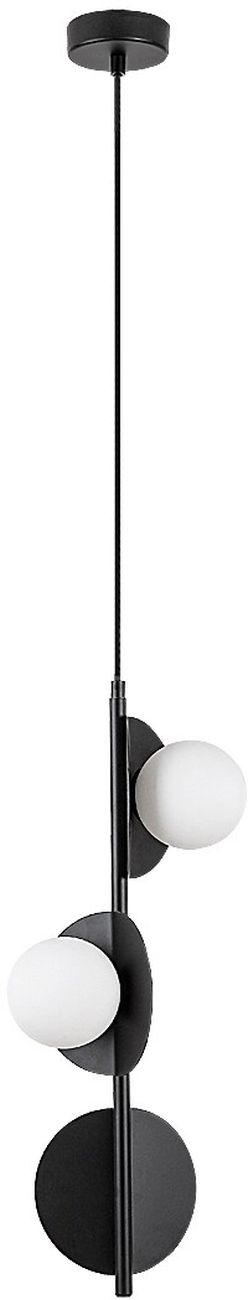 Rabalux Jules Pendelleuchte 3x5 W weiß-schwarz 72224