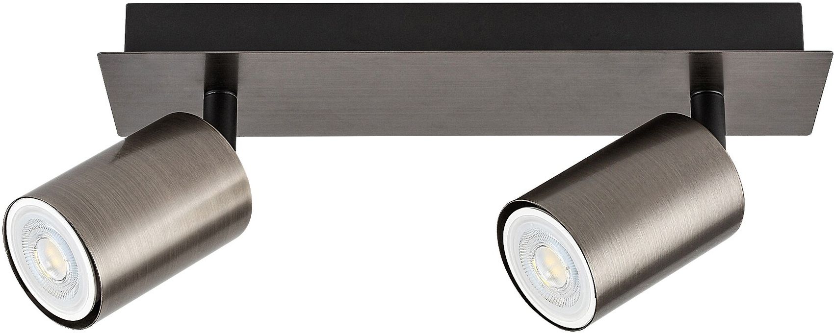 Rabalux Gerhard Deckenlampe 2x15 W grau 73072