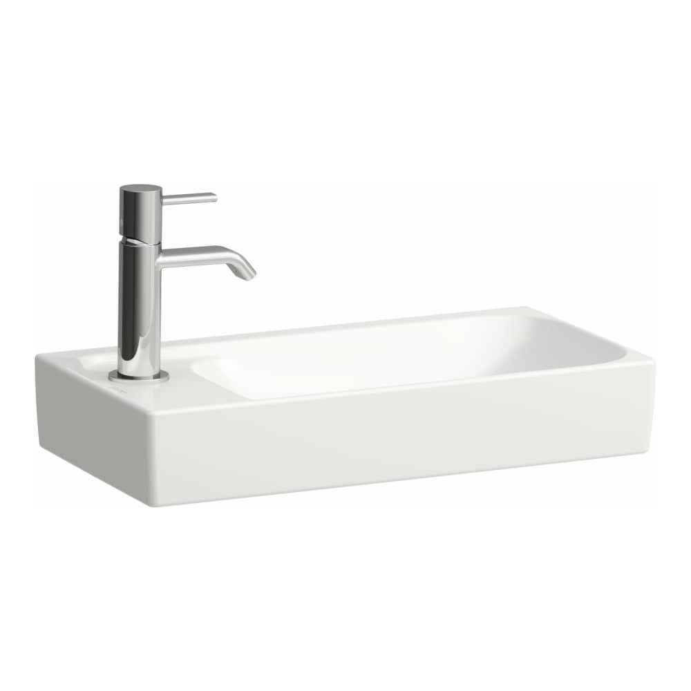 Laufen Meda Waschbecken 46x23.5 cm rechteckig weiß glanz H8151144001131