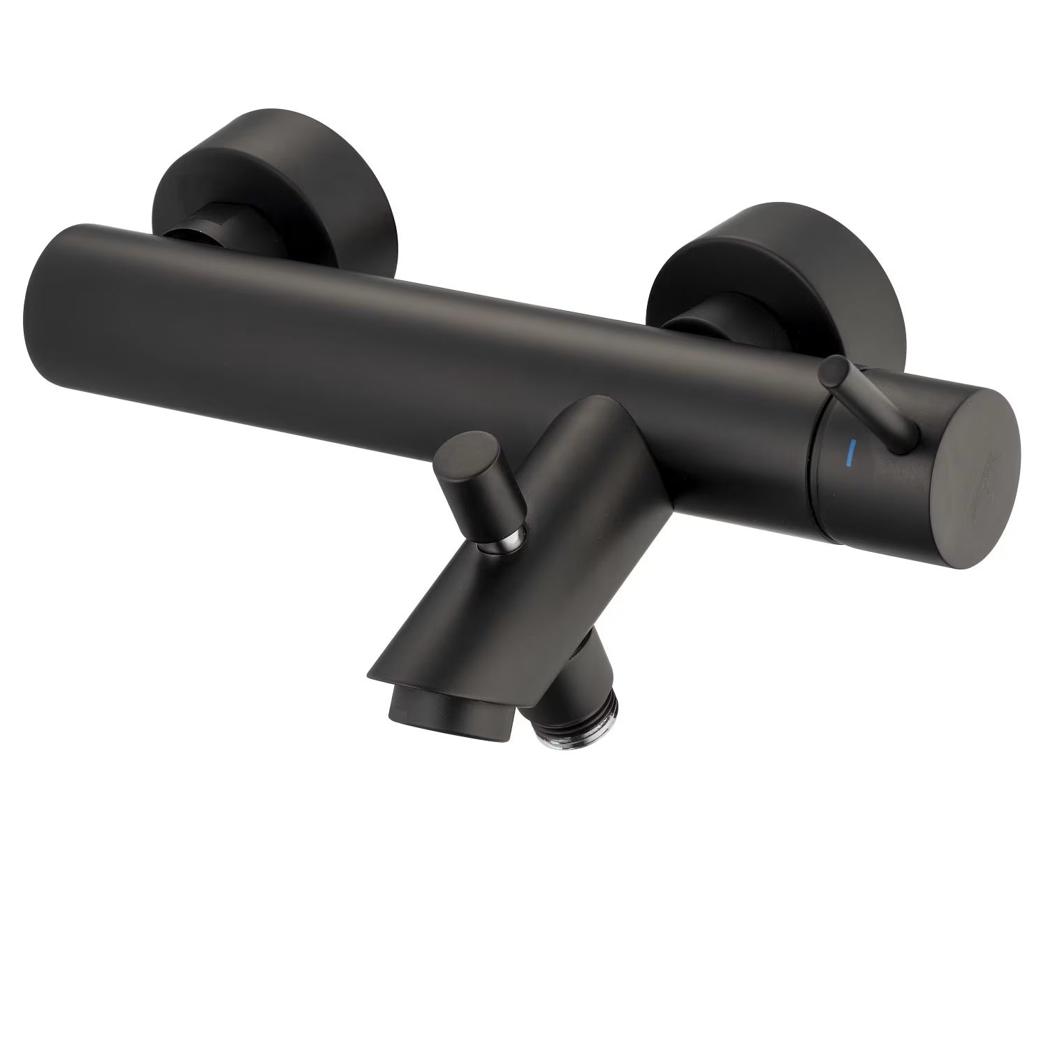 Kronenbach Lima 2.0 Black Badewannen- und Duscharmatur Wandmontage schwarz 100.1100SMKB