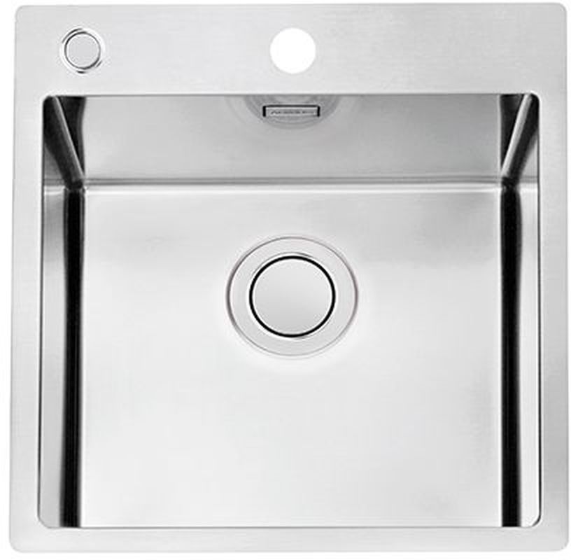 Alveus Pure stahlspüle 52.5x46.5 cm stahl 1149510