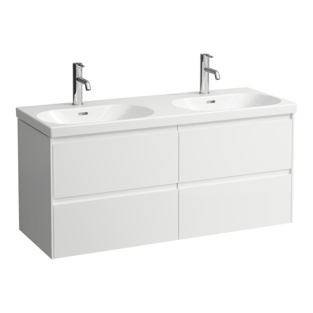 Laufen Lani Badschrank 118x45x51.5 cm Unterschrank hängend weiß H4035741122601
