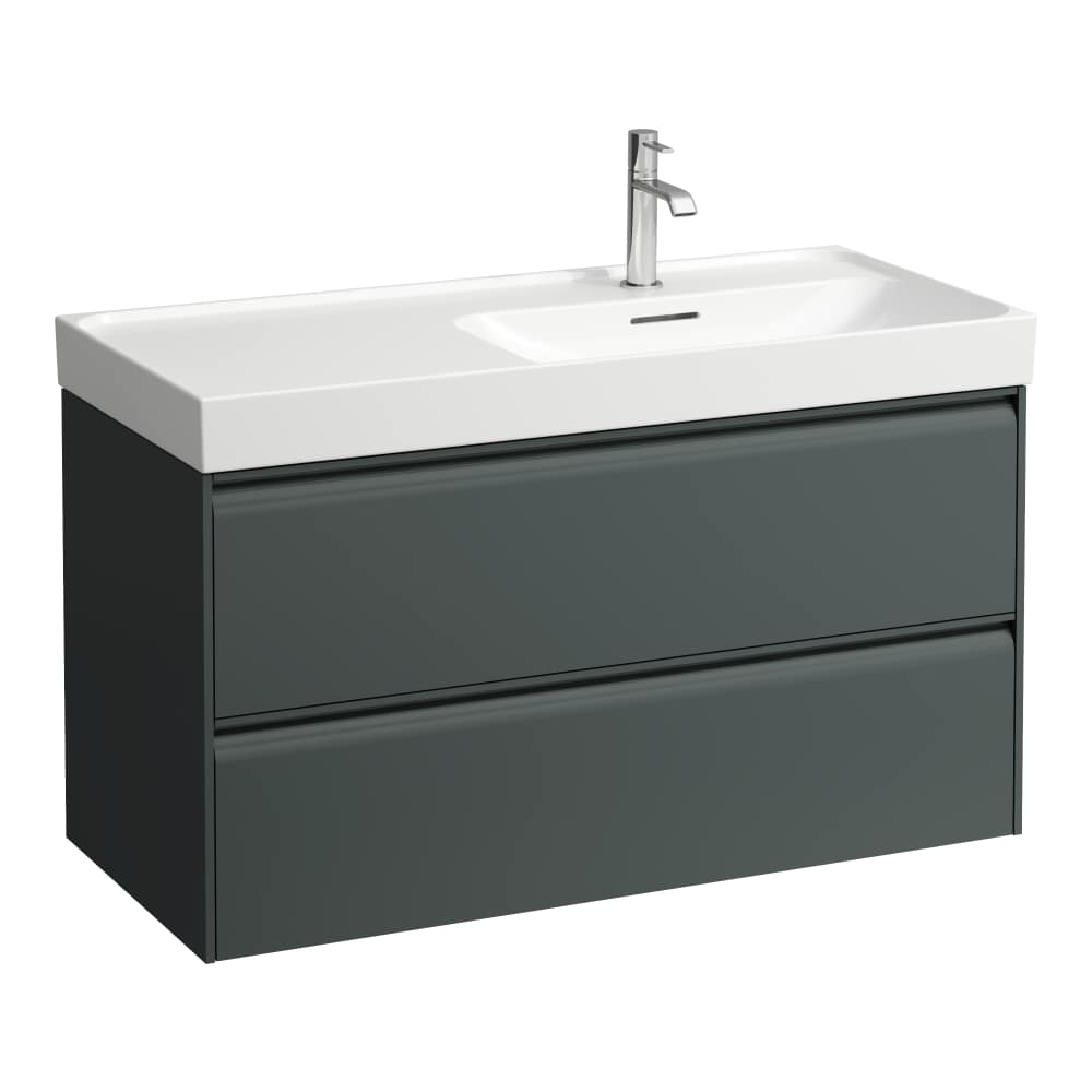 Laufen Meda Badschrank 98.4x44.8x51.5 cm Unterschrank hängend grau H4217420112661