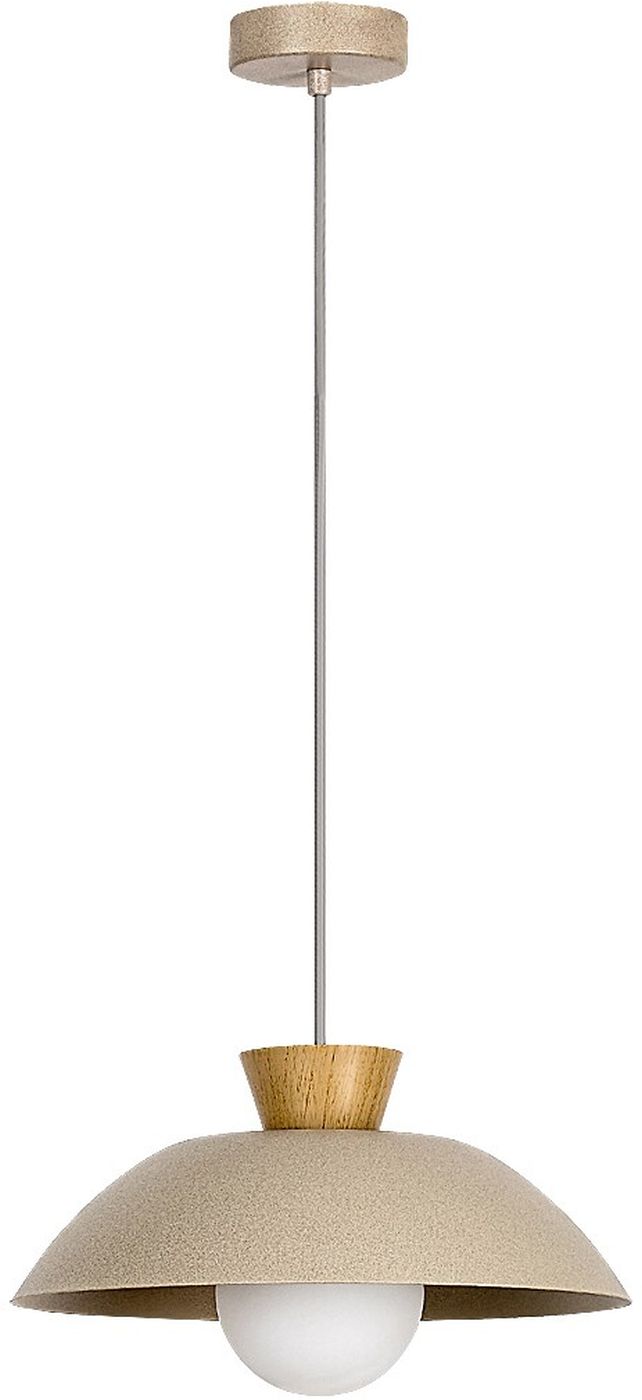 Rabalux Golnar Pendelleuchte 1x5 W holz-opal-beige 72230