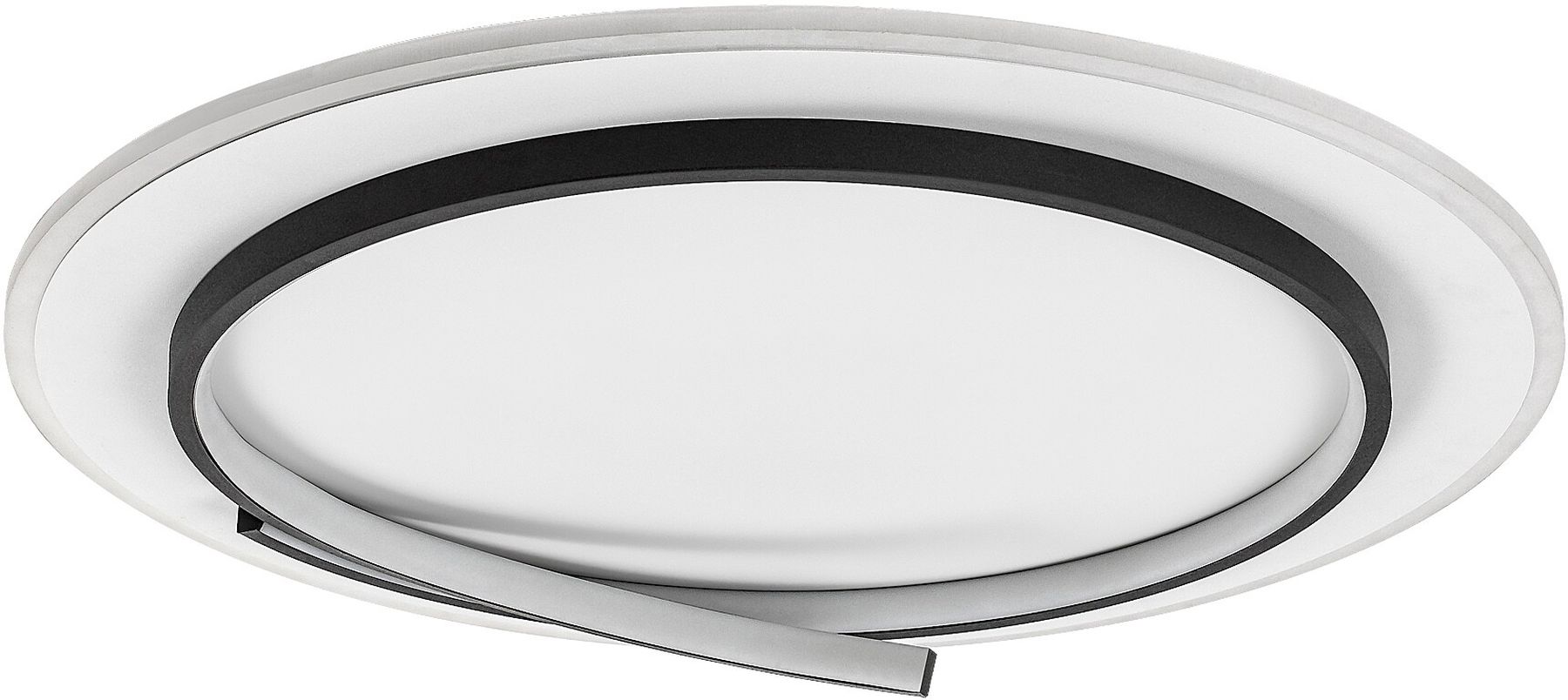 Rabalux Niloo Decke 1x40 W weiß-schwarz 71366