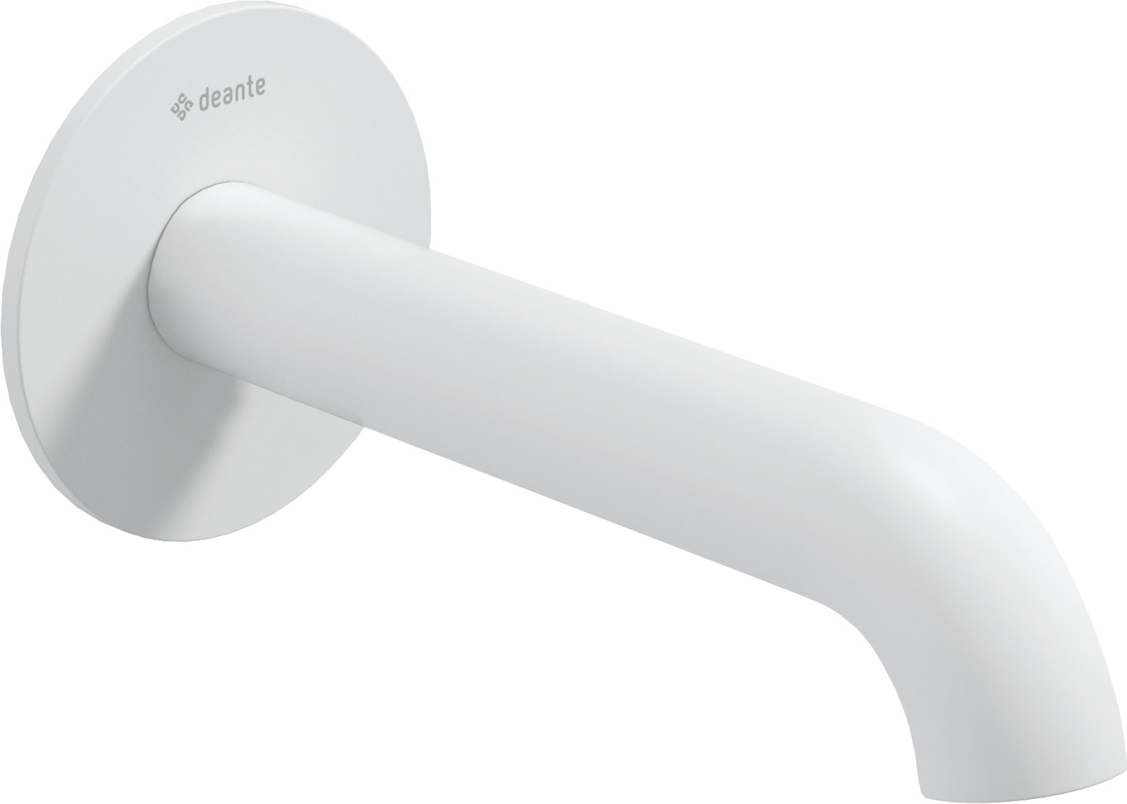 Deante Silia Auslauf für Badewannenarmatur für Waschbecken weiß NQS_A80K
