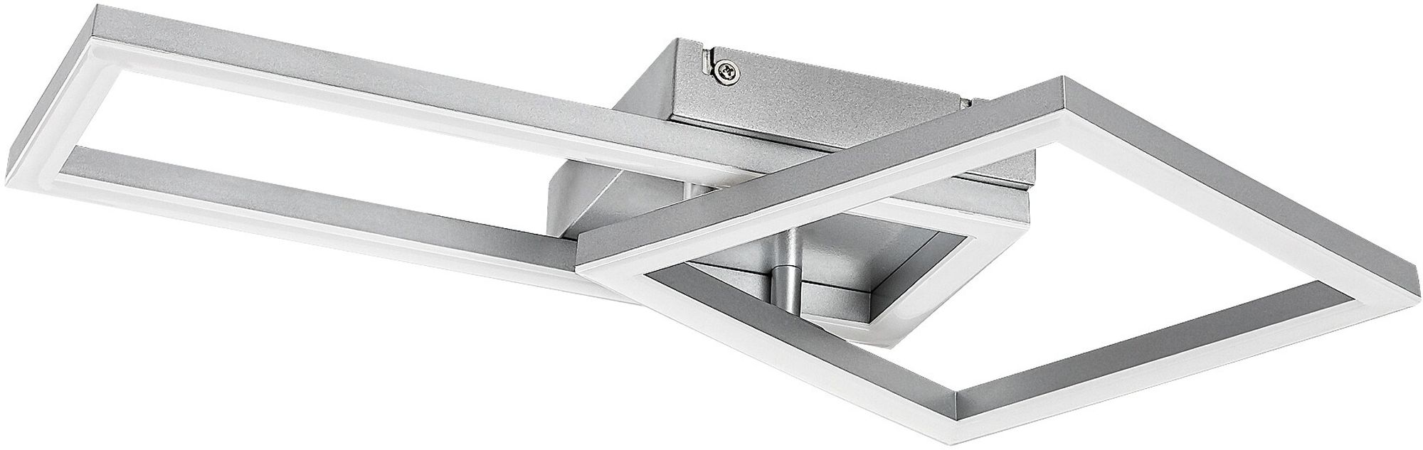 Rabalux Ellinor Deckenlampe 2x24 W weiß-chrom 71381