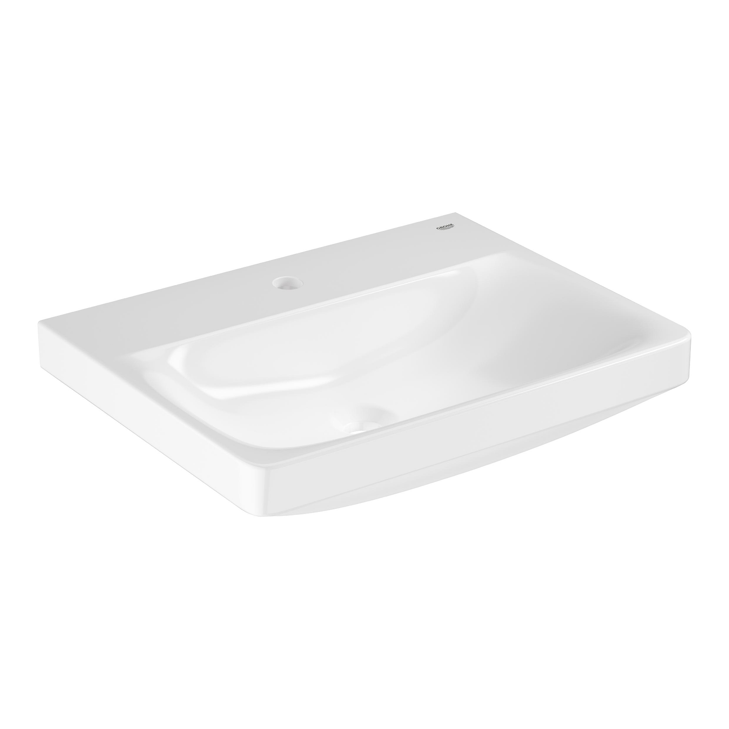 Grohe Euro Ceramic Waschbecken 60x47 cm rechteckig Klassisch weiß 102418SH00