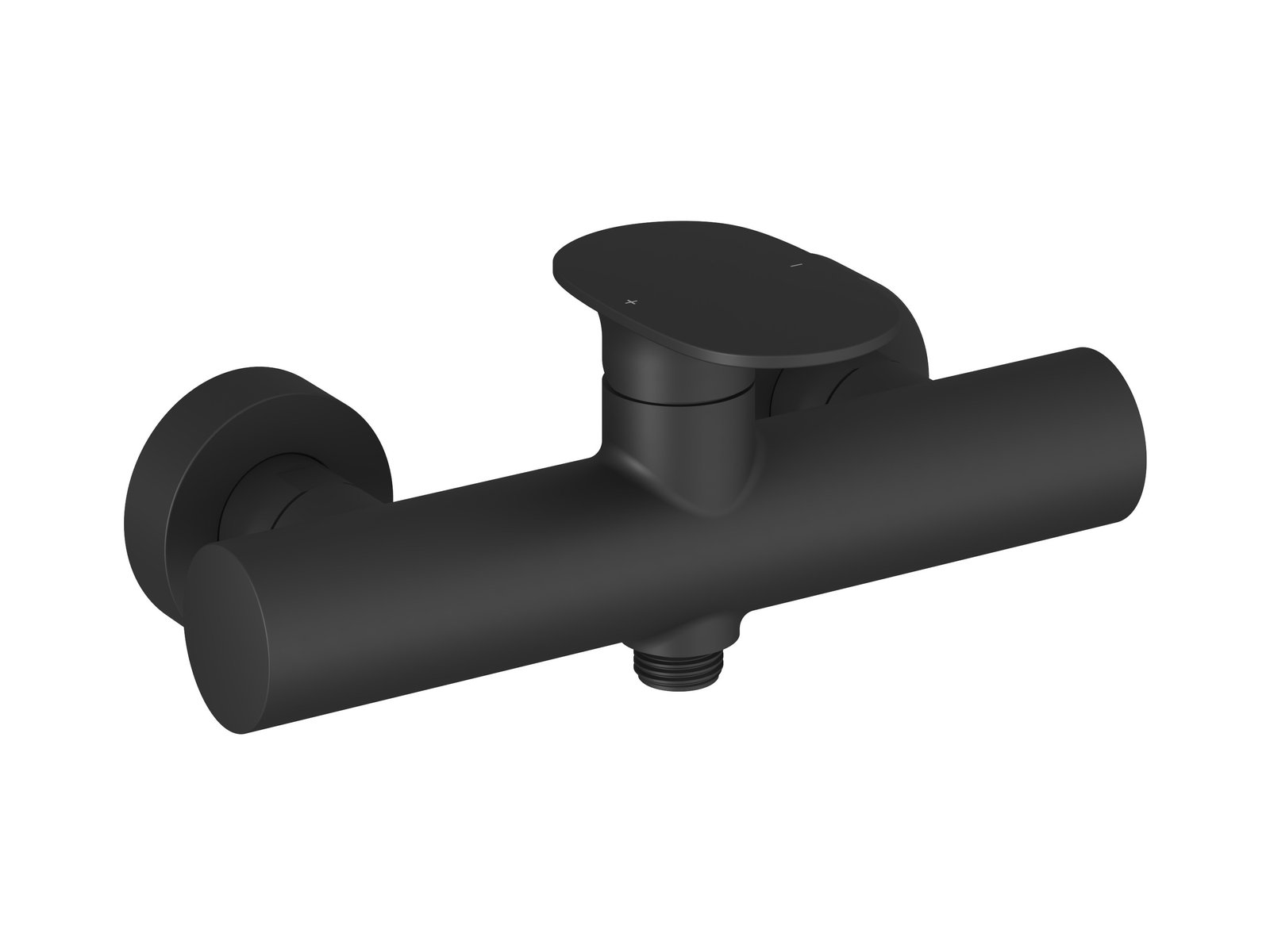 Ravak Spring Duschbatterie Wandmontage schwarz X070549