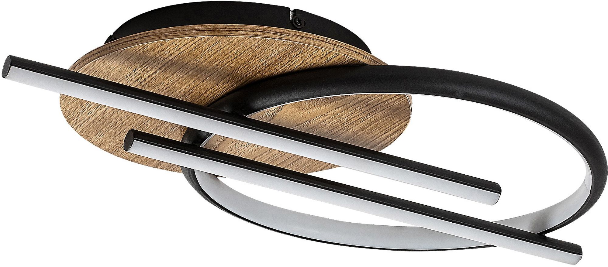 Rabalux Arash Deckenlampe 3x40 W weiß-schwarz-holz 71404