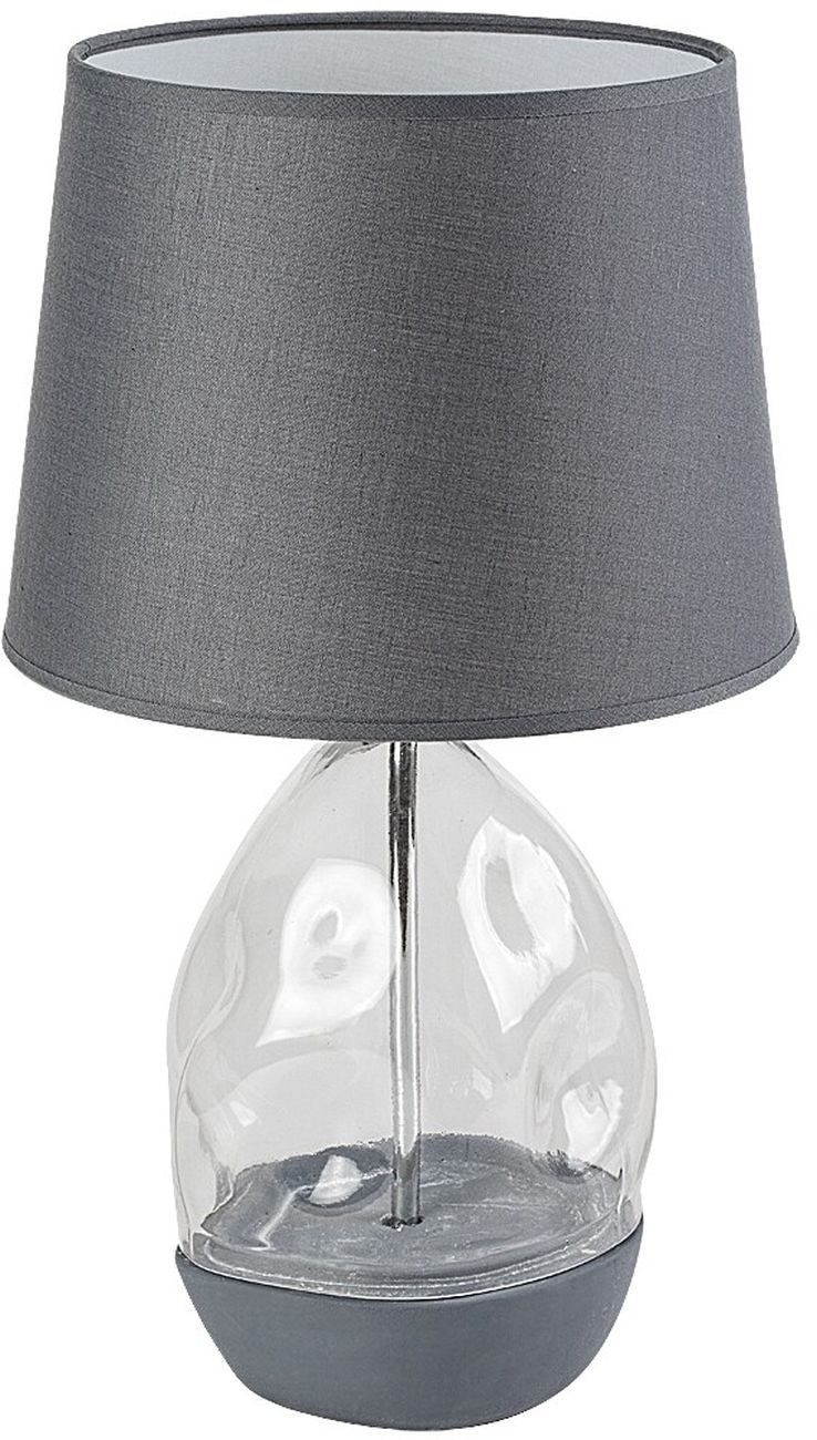 Rabalux Apolonia Tischlampe 1x40 W übersichtlich-aschgrau 74228