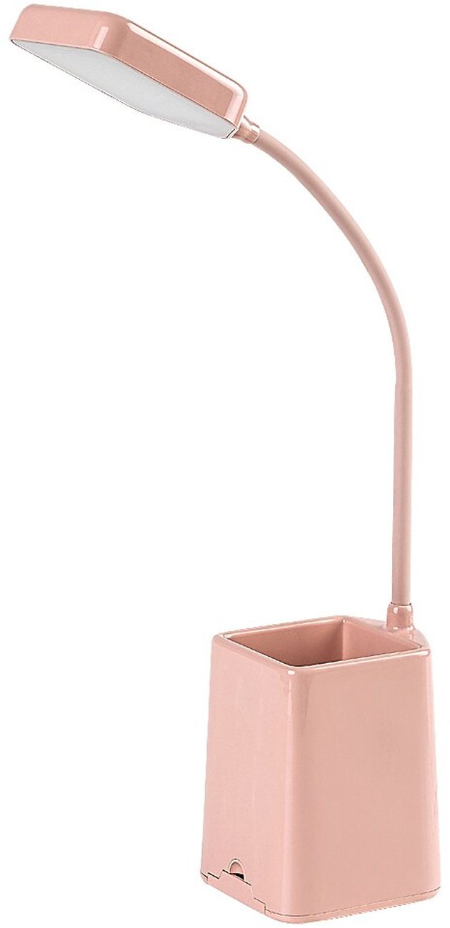 Rabalux Arvid Tischlampe 1x6 W weiß-rosa 74245