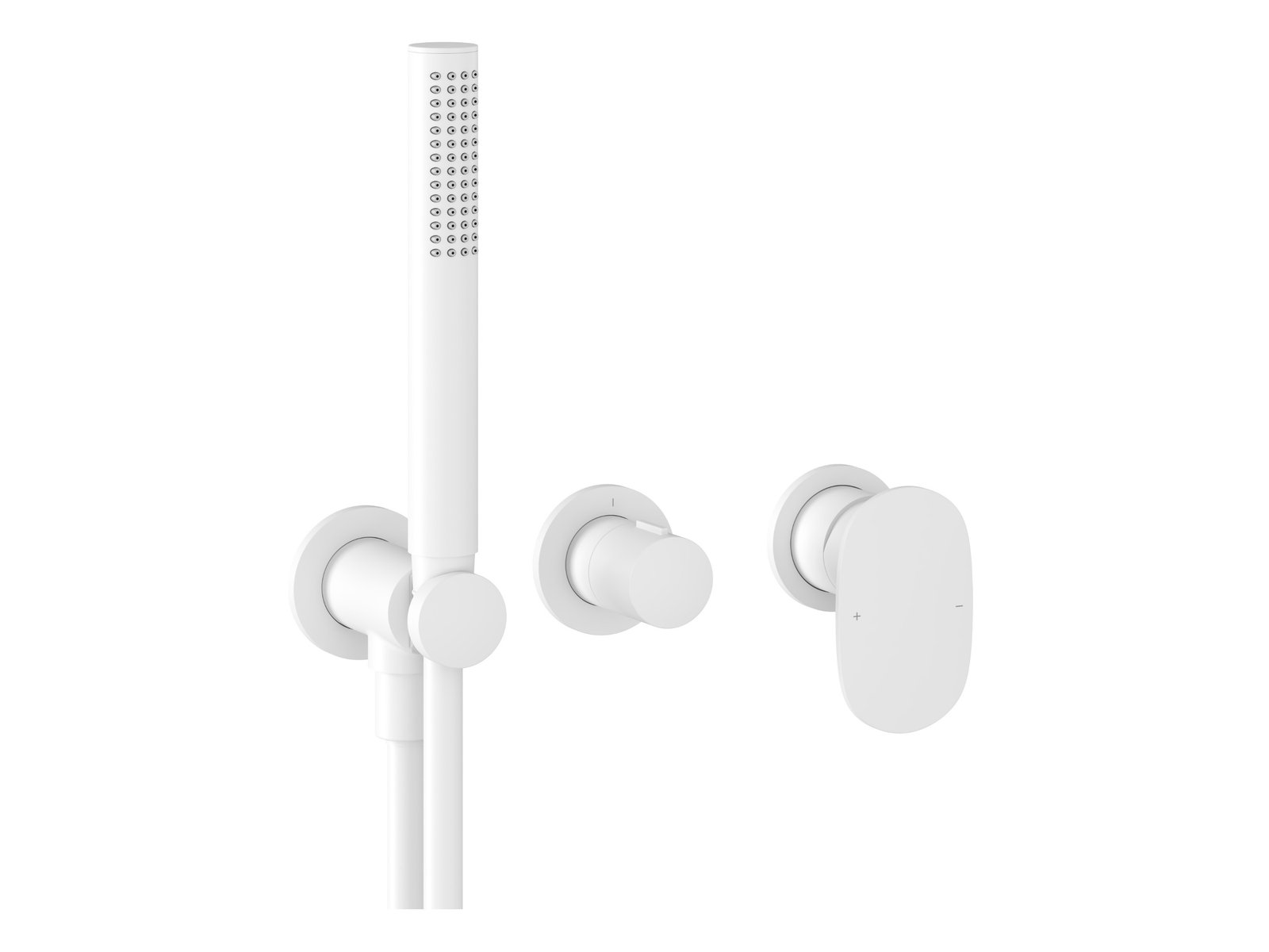 Ravak Spring Badewannen- und Duscharmatur Unterputz weiß X070575