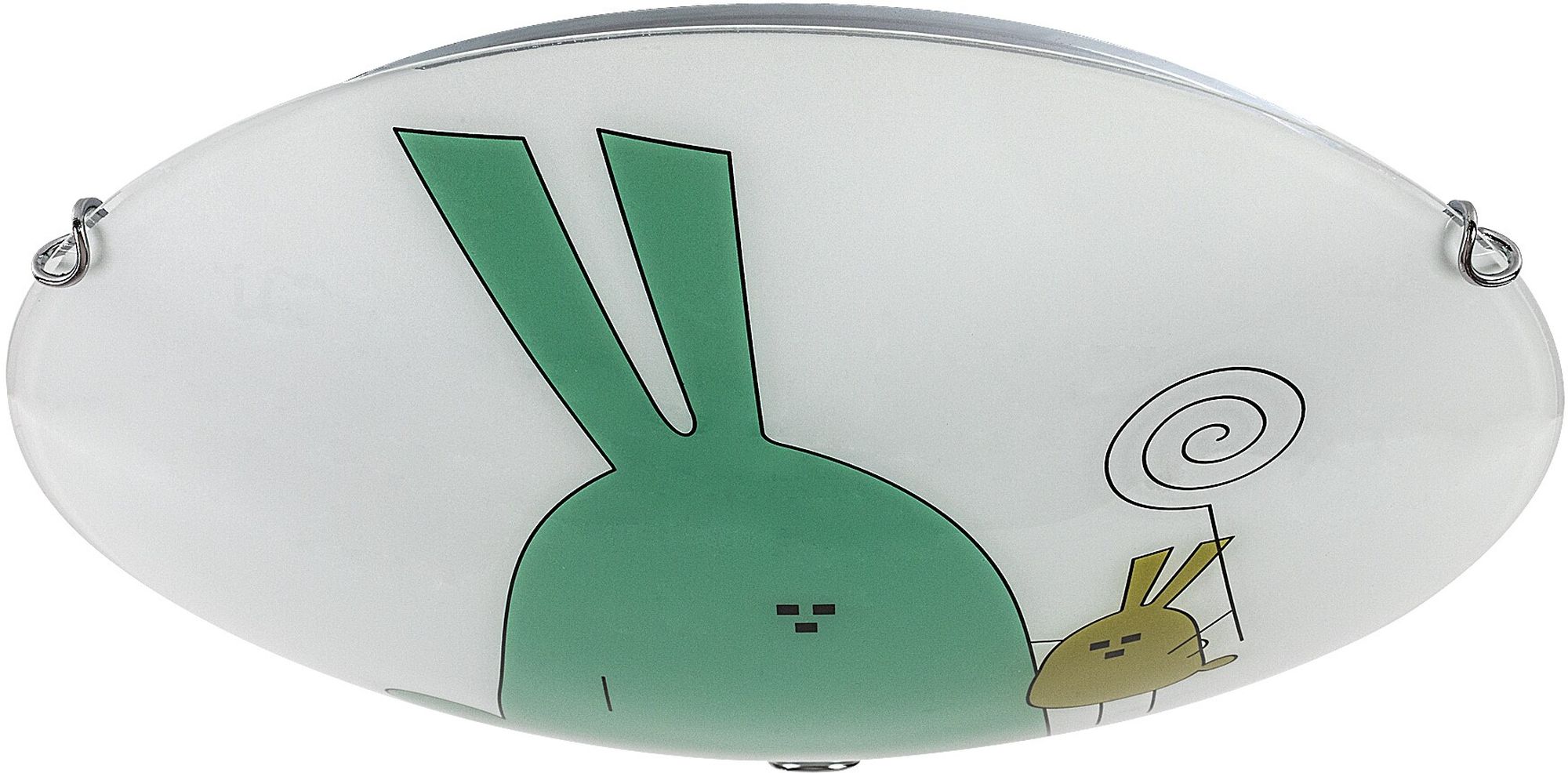 Rabalux Flappy Decke 2x60 W weiß-mehrfarbig 71279