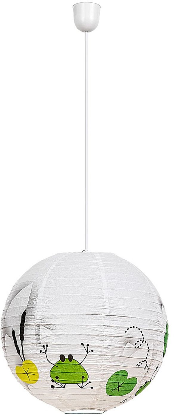 Rabalux Froggo Pendelleuchte 1x40 W weiß-mehrfarbig 72070