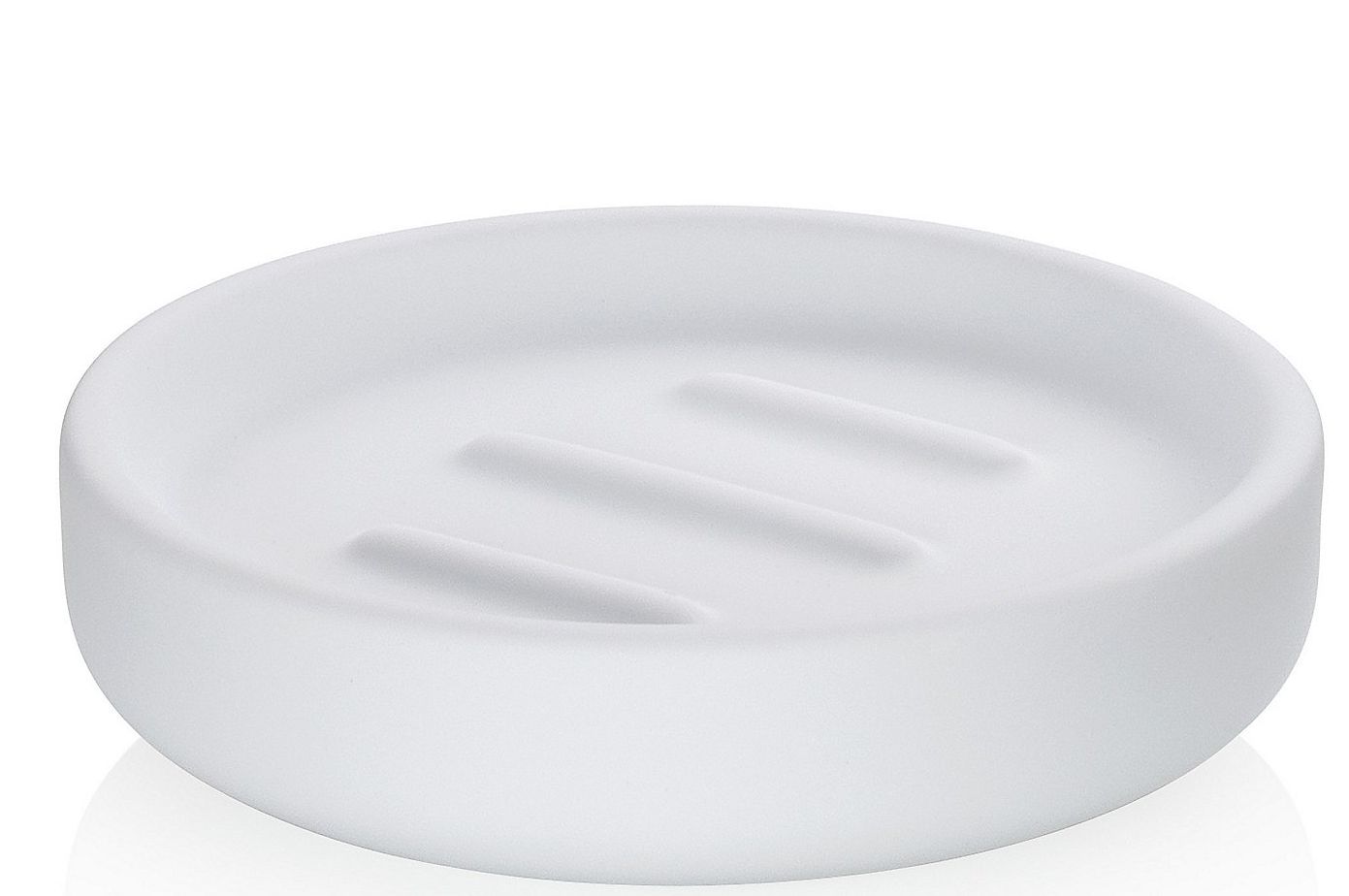 Kela Sana Seifenschale stehende weiß KE-23945