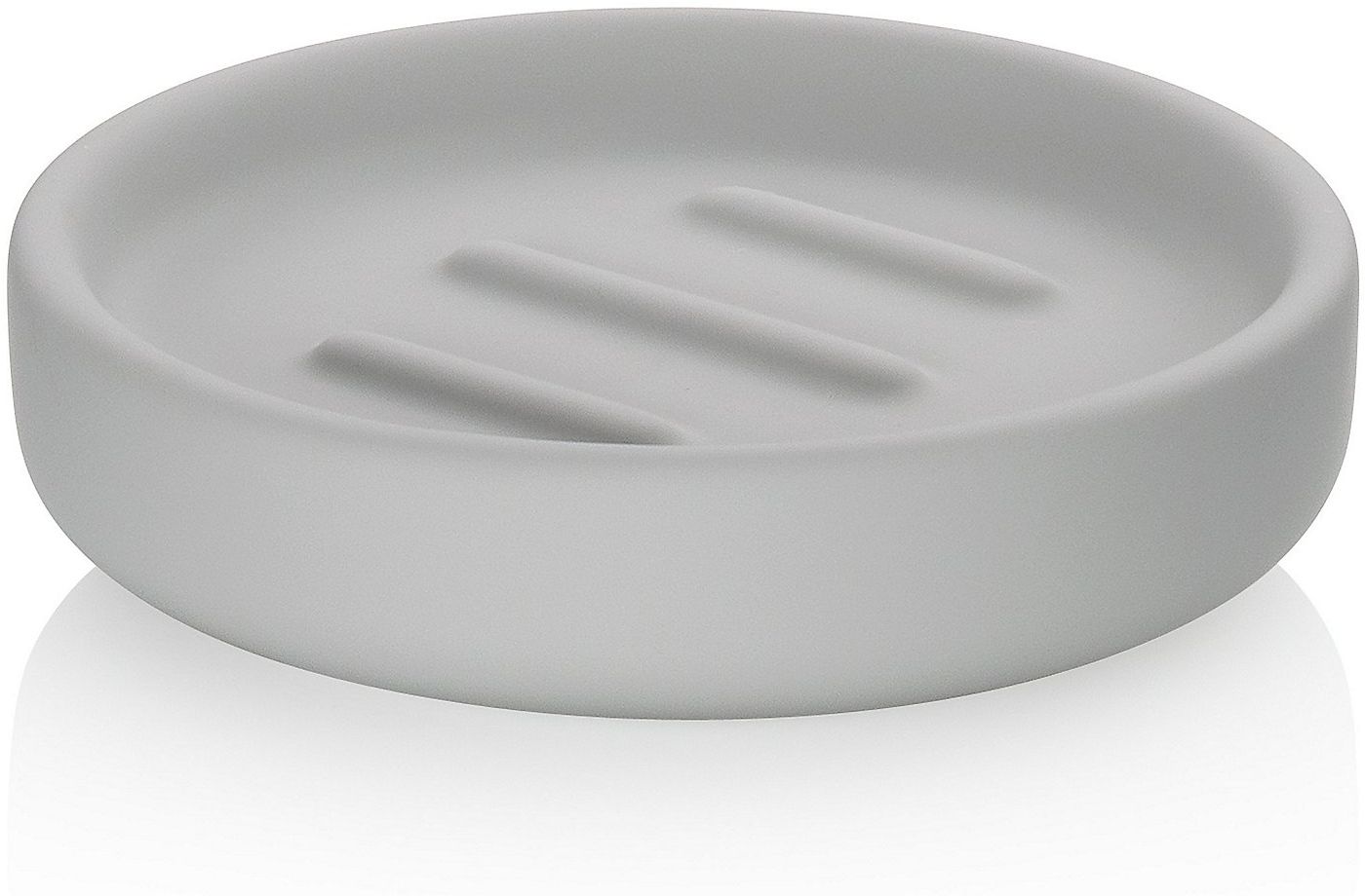 Kela Sana Seifenschale stehende grau KE-23953