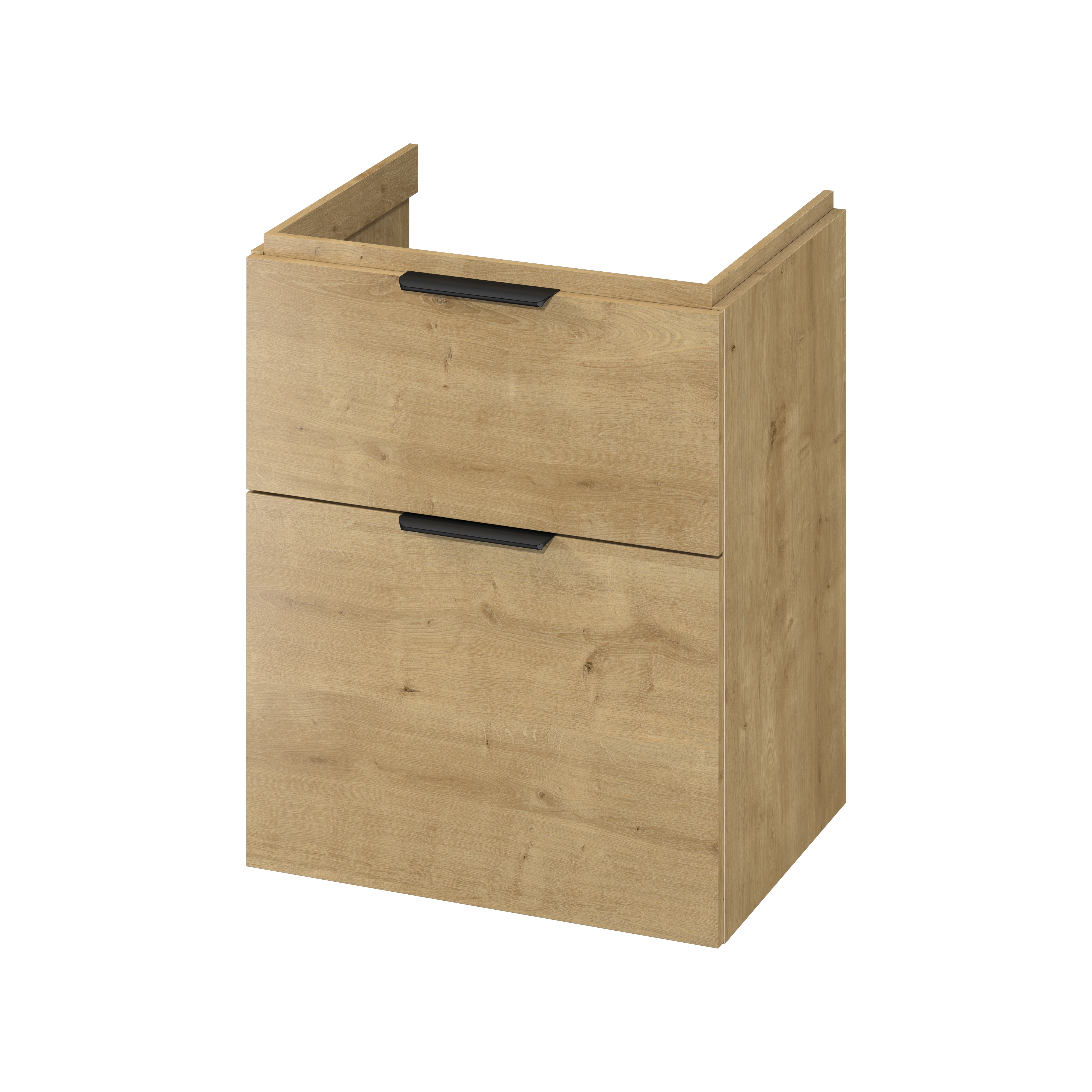 Cersanit City Kabinett 59.4x44.7x72 cm Unterschrank hängend eiche S584-119