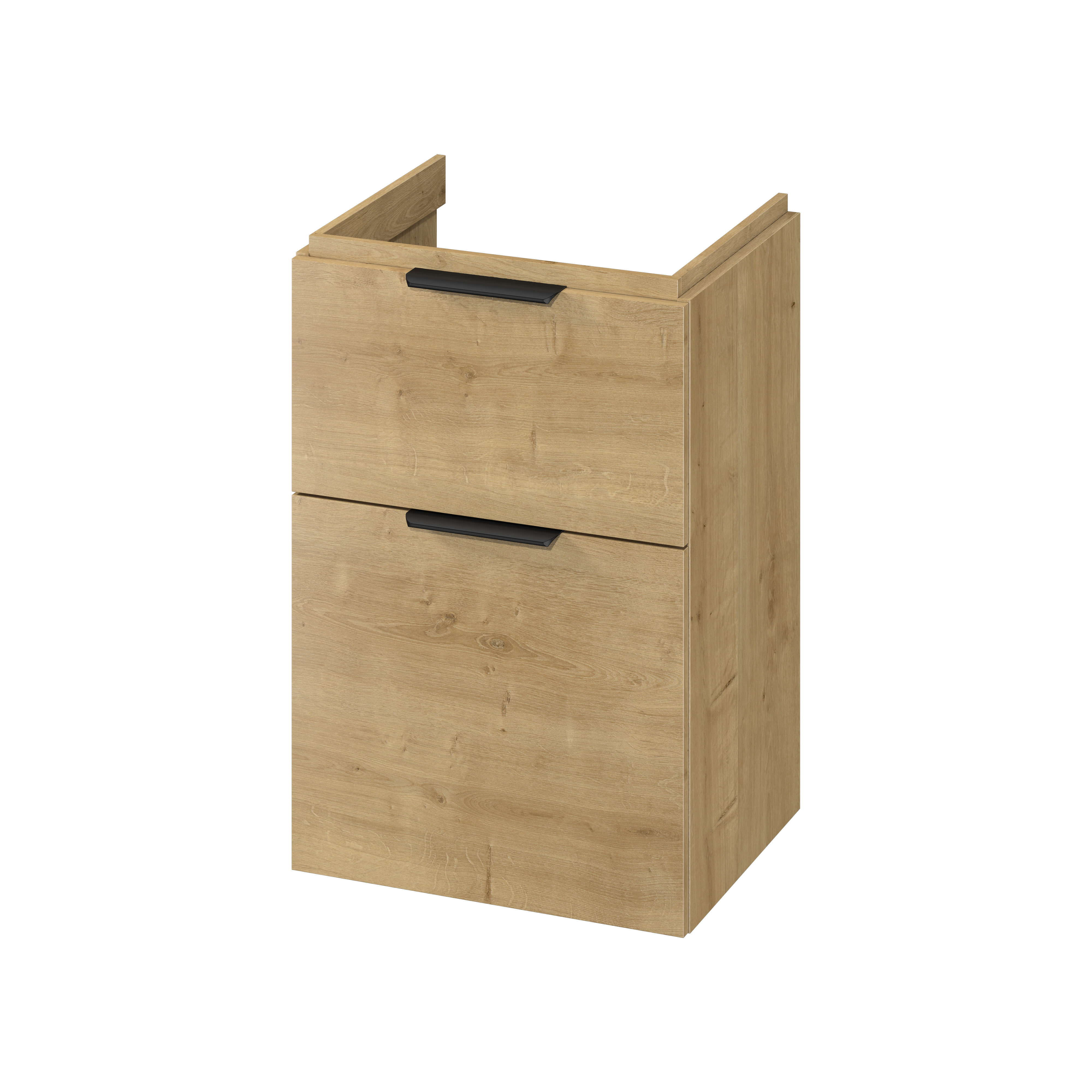 Cersanit City Kabinett 49.4x39.7x72 cm Unterschrank hängend eiche S584-118