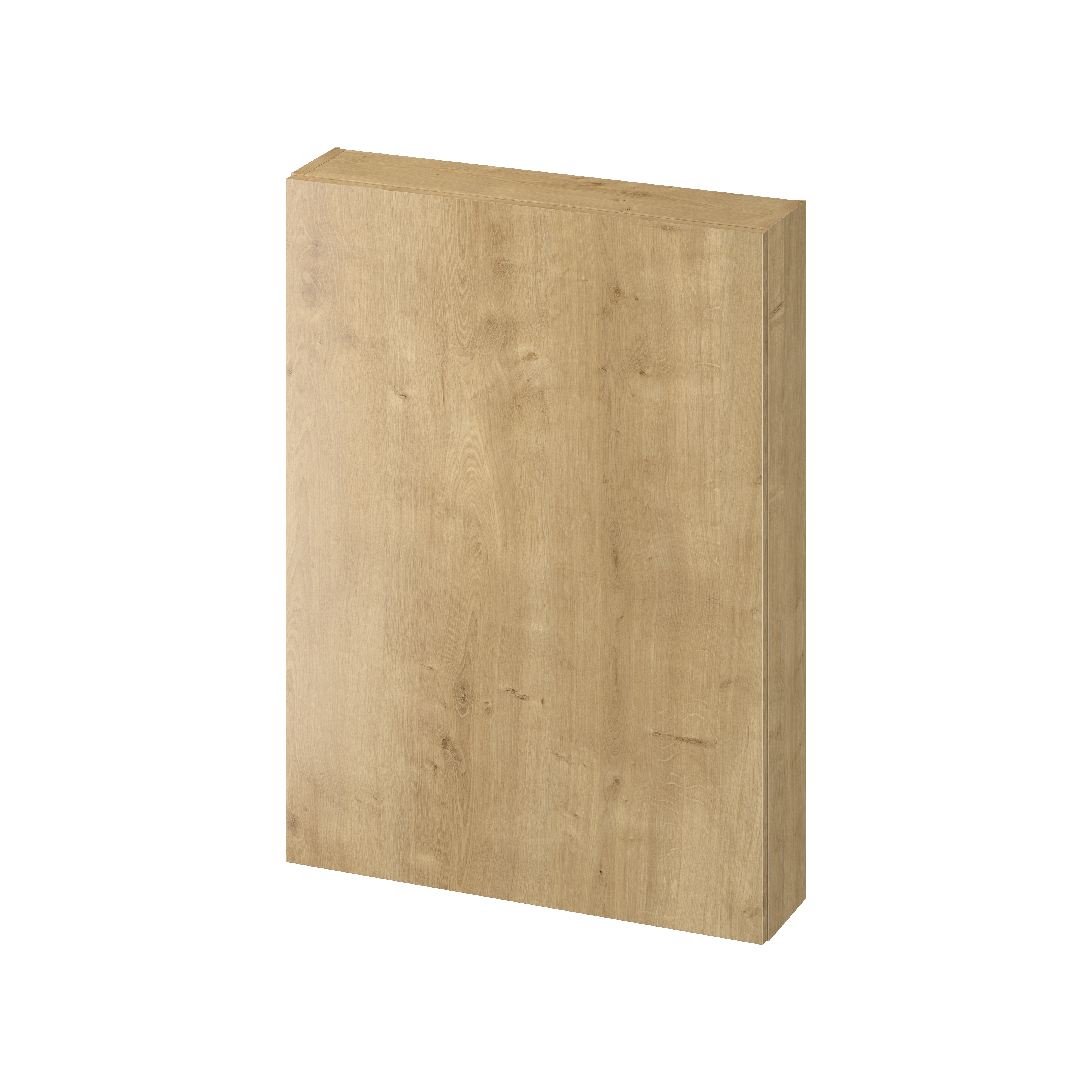 Cersanit City Kabinett 59.4x13.8x80 cm Seitenschrank hängend eiche S584-113