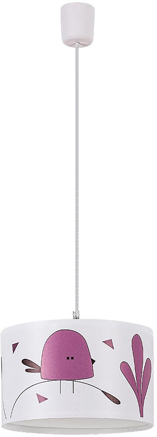 Rabalux Fowly Pendelleuchte 1x40 W weiß-mehrfarbig 72069