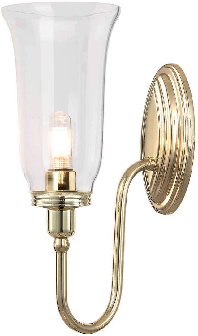 Elstead Lighting Blake Leuchter 1x3 W messing BATH-BLAKE2-PB