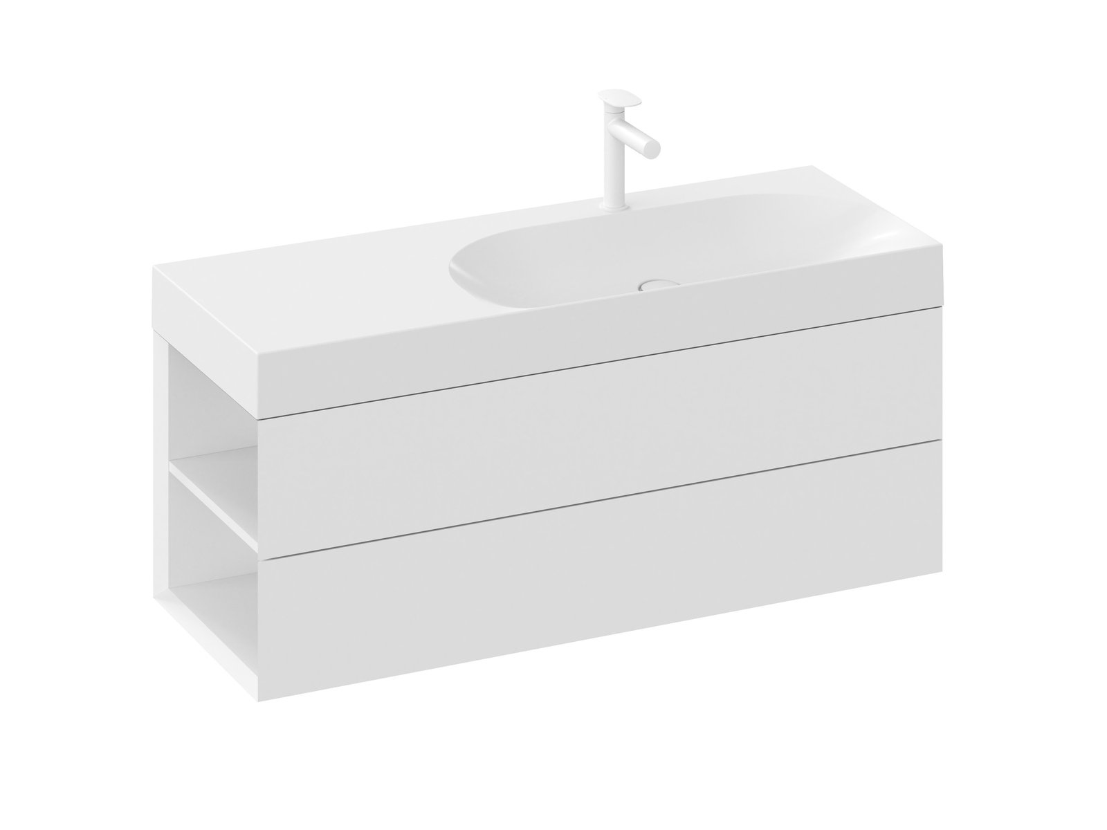 Ravak Lite Kabinett 120x45x43 cm Unterschrank hängend weiß X000001879