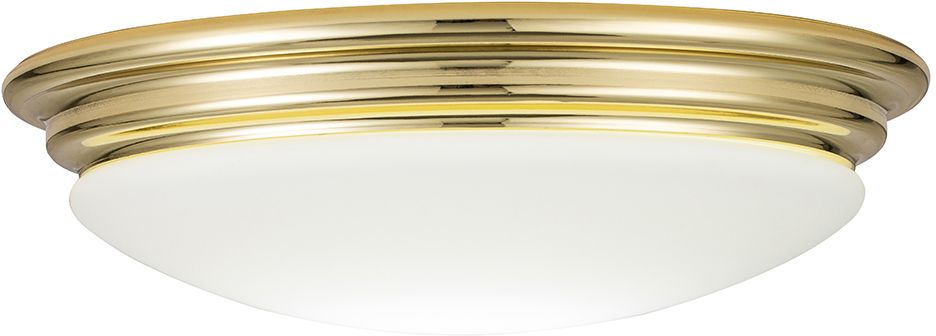 Elstead Lighting Brompton Decke 1x5.7 W messing BATH-BROMPTON-F-PB