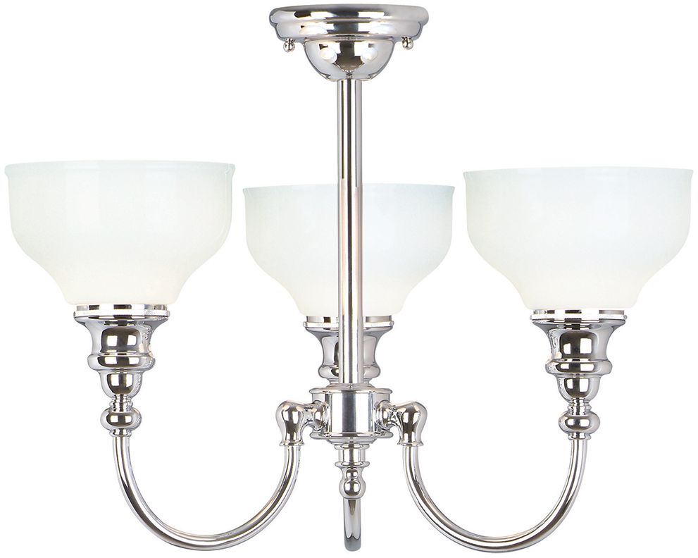 Elstead Lighting Cheadle Pendelleuchte 3x3 W chrom BATH-CD3