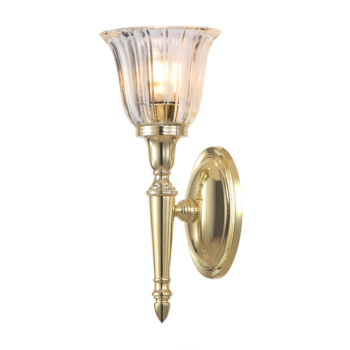 Elstead Lighting Dryden Leuchter 1x3 W messing BATH-DRYDEN1-PB