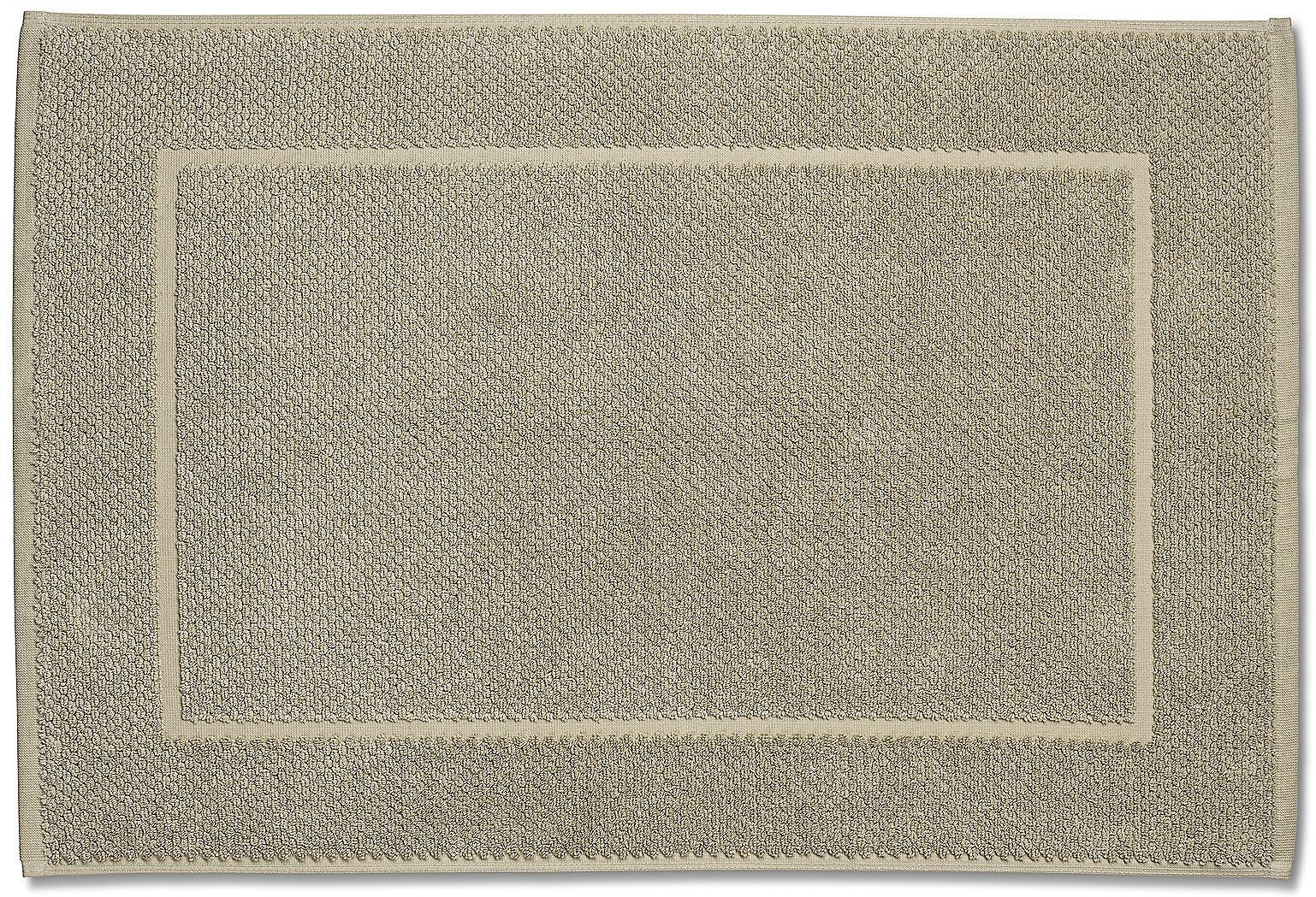 Kela Livana Badezimmerteppich 70x50 cm rechteckig beige KE-23908