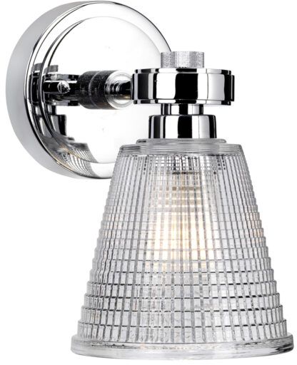 Elstead Lighting Gunnislake Leuchter 1x3 W chrom BATH-GUNNIS1-PC