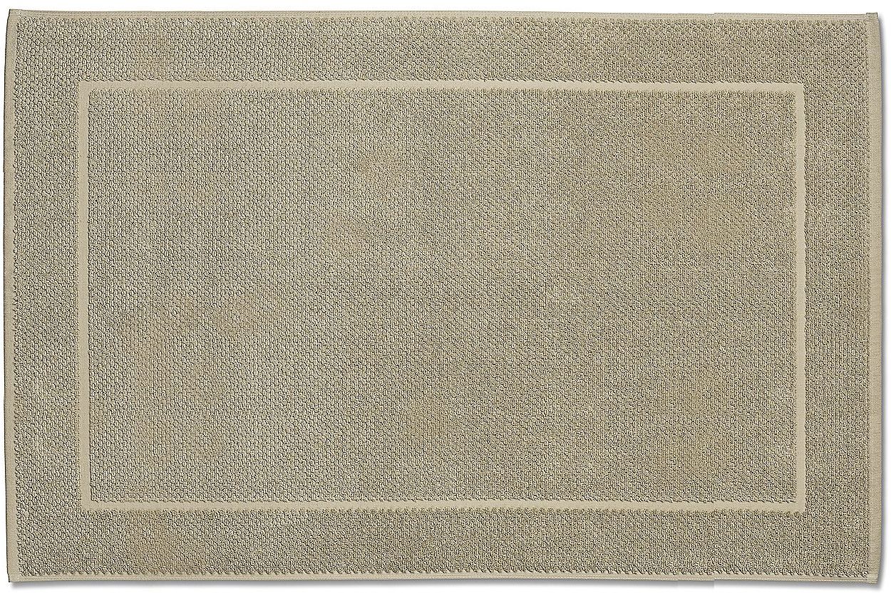 Kela Livana Badezimmerteppich 100x60 cm rechteckig beige KE-23912