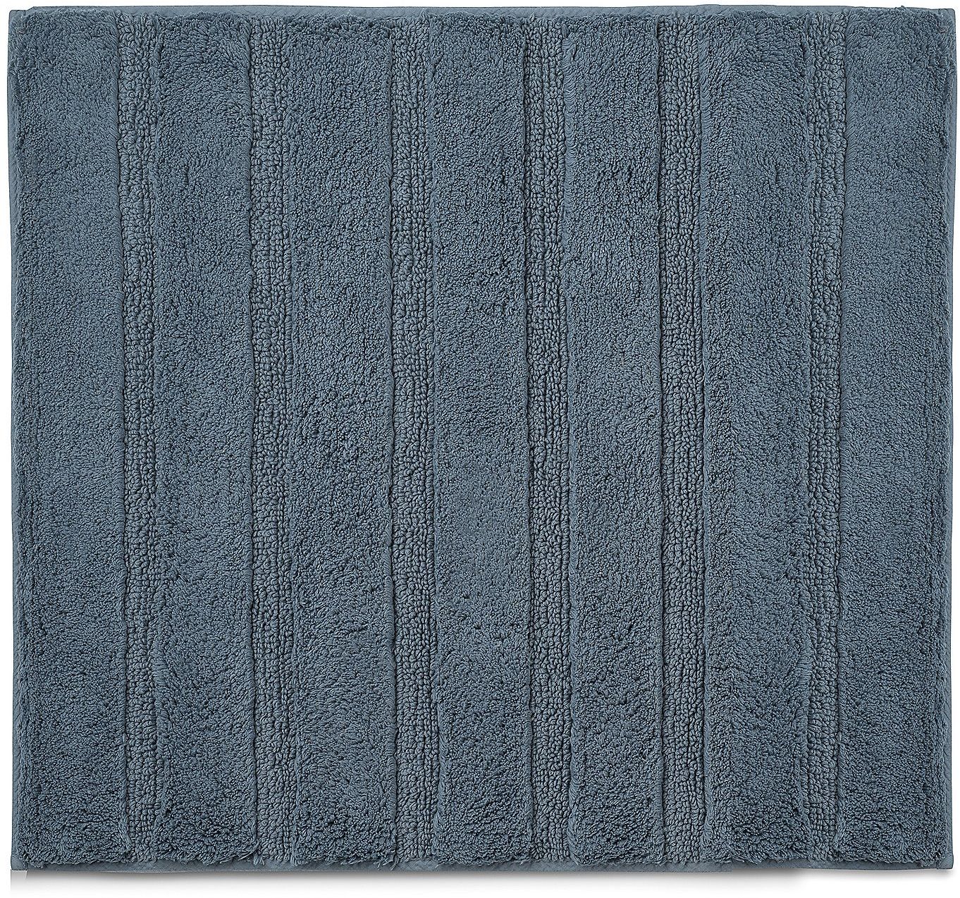 Kela Megan Badezimmerteppich 65x55 cm rechteckig blau KE-24700
