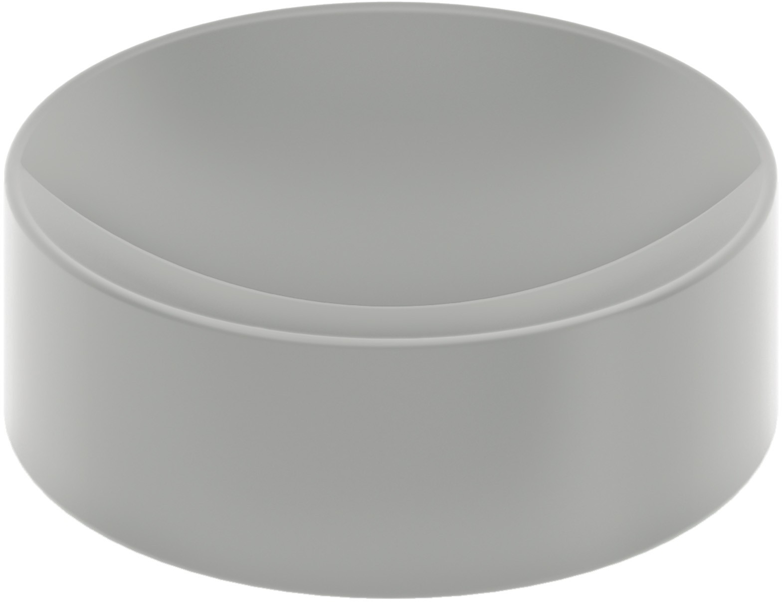 Clou Vale Waschbecken 22x22 cm rund Aufsatzwaschbecken grauer Stein CL/03.32164