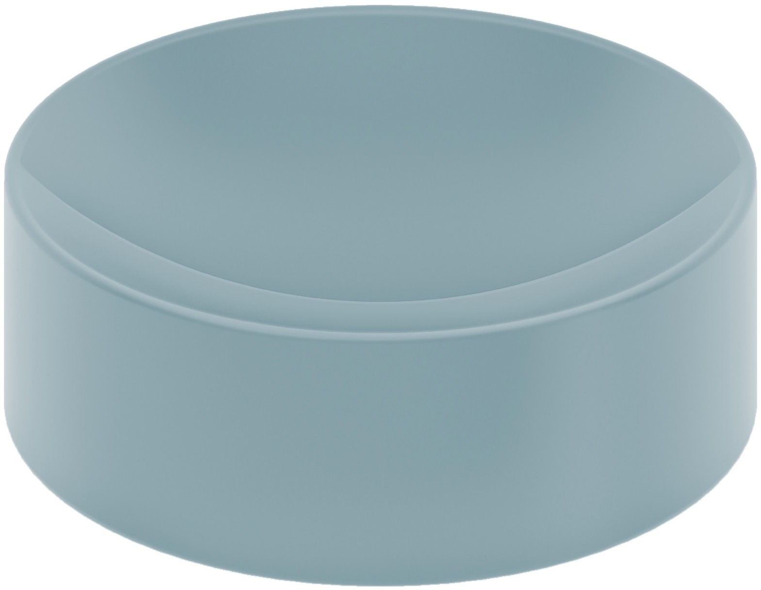 Clou Vale Waschbecken 22x22 cm rund Aufsatzwaschbecken blau CL/03.38164