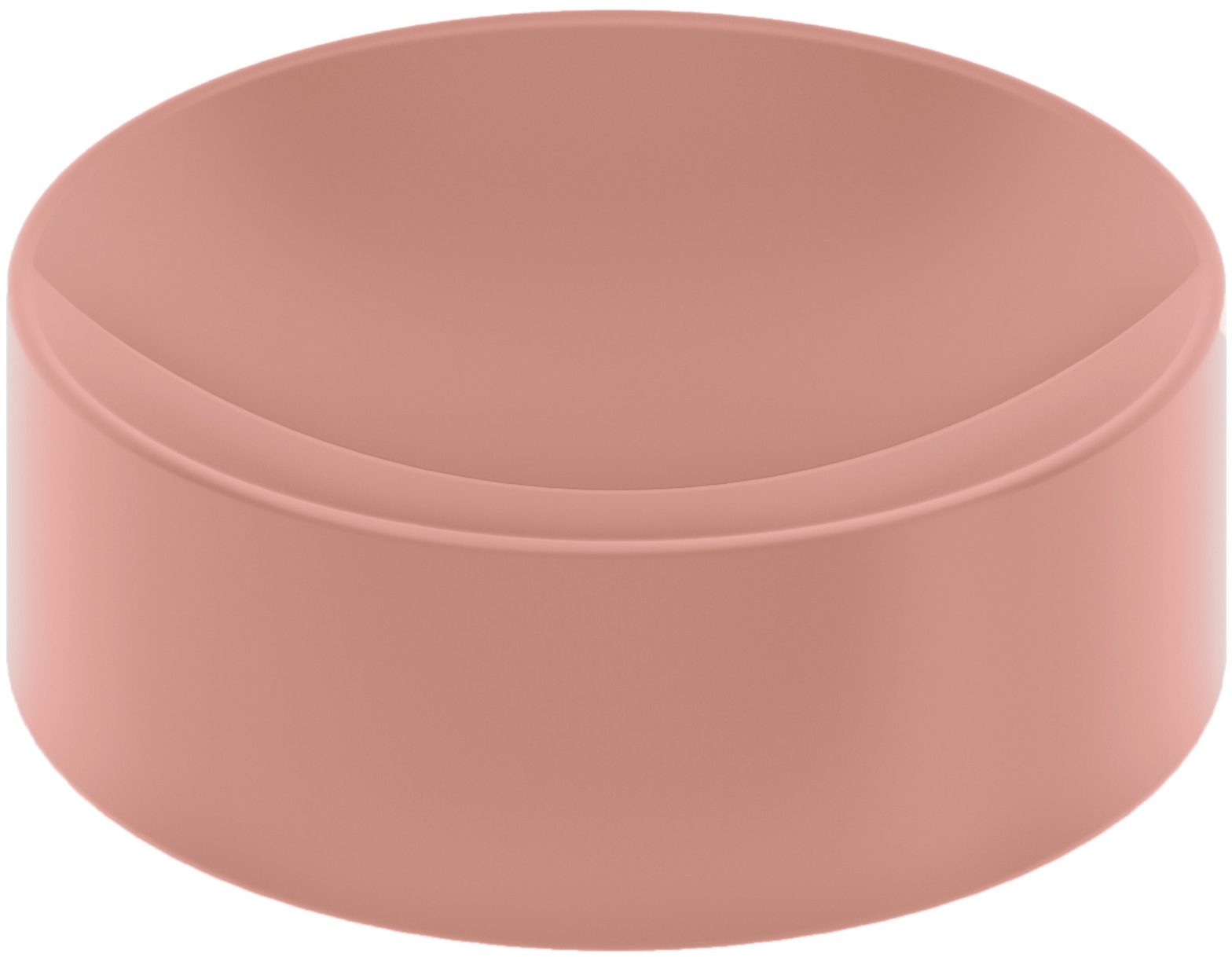 Clou Vale Waschbecken 22x22 cm rund Aufsatzwaschbecken rosa CL/03.40164