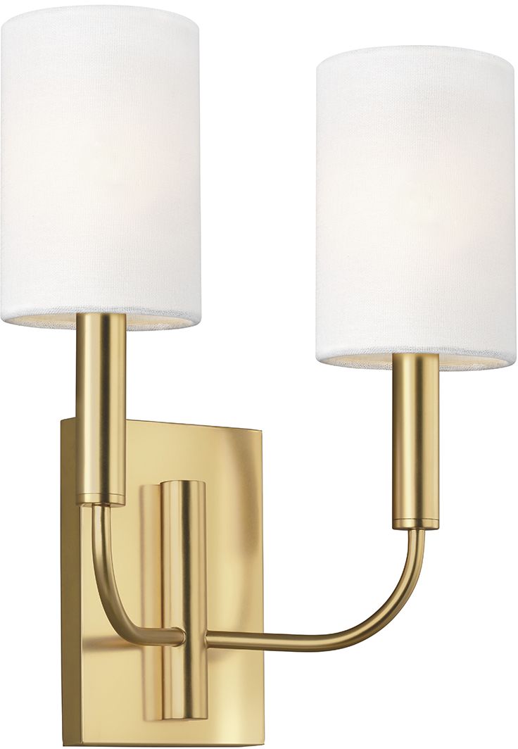 Elstead Lighting Brianna Leuchter 2x60 W messing FE-BRIANNA2-BB