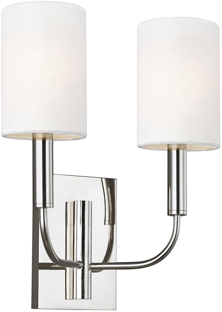 Elstead Lighting Brianna Leuchter 2x60 W nikel FE-BRIANNA2-PN