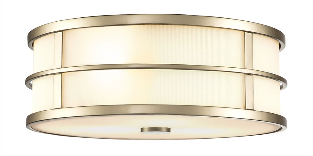 Elstead Lighting Fusion Decke 1x60 W messing FE-FUSION-F-PNBR