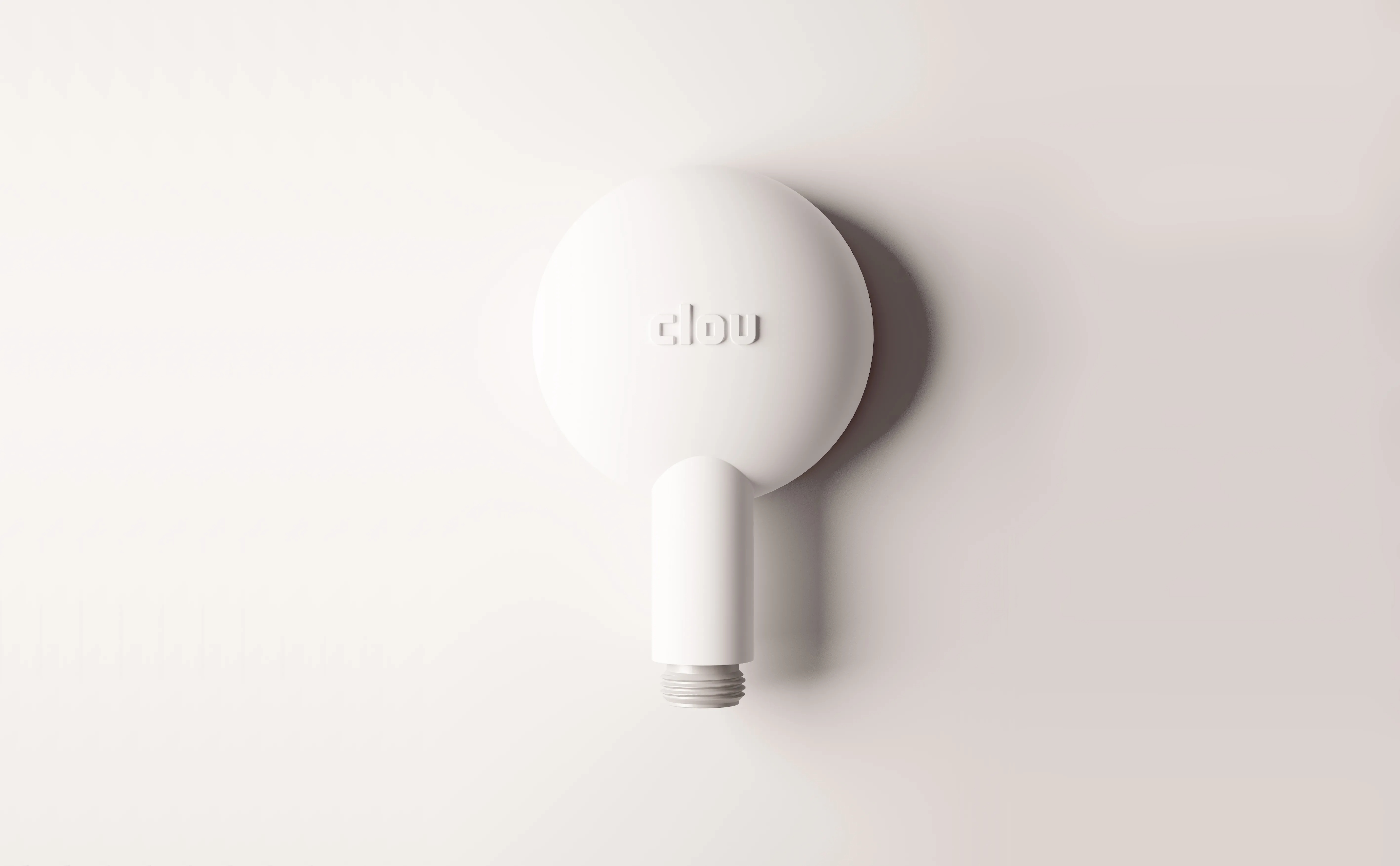 Clou Kaldur Handbrause weiß CL/06.25000