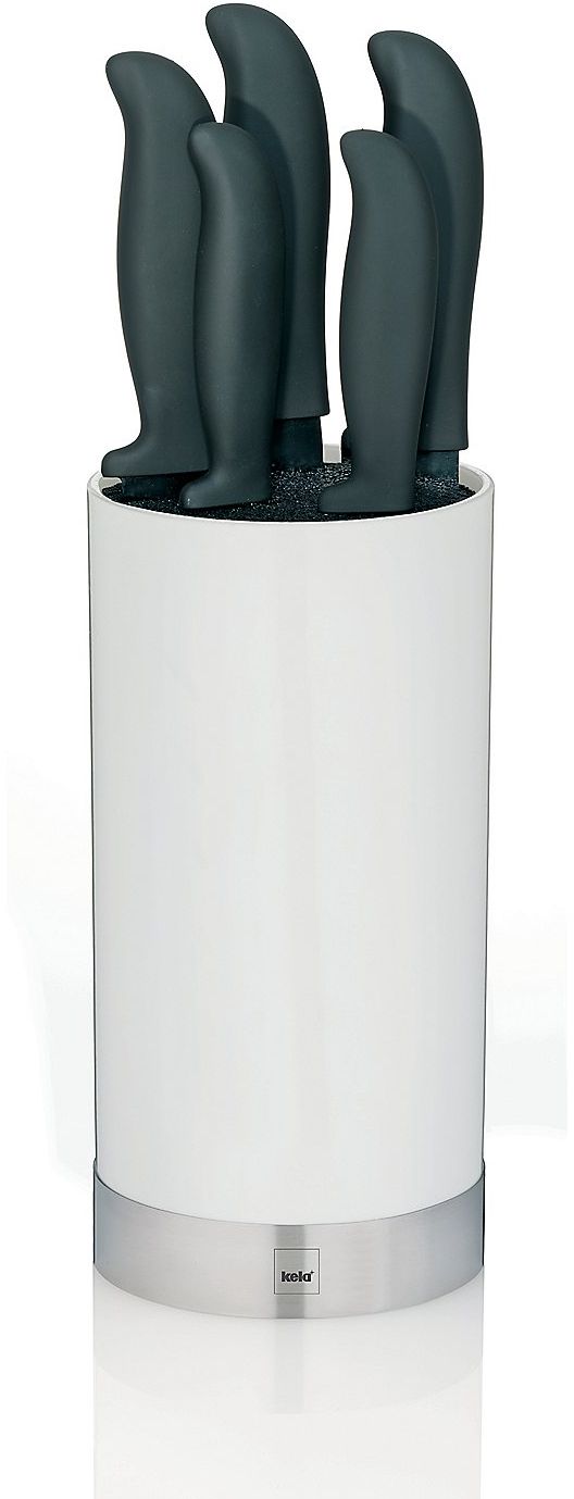 Kela Acida Messerset xx cm weiß KE-11286