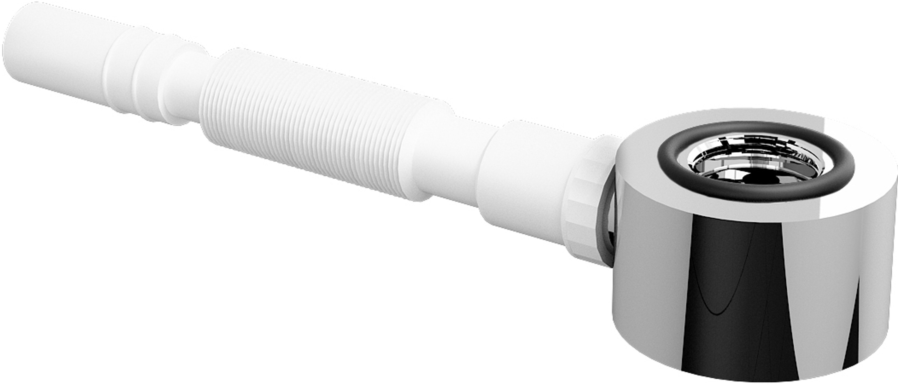 Clou Siphon für das Waschbecken Rohr chrom CL/06.53021