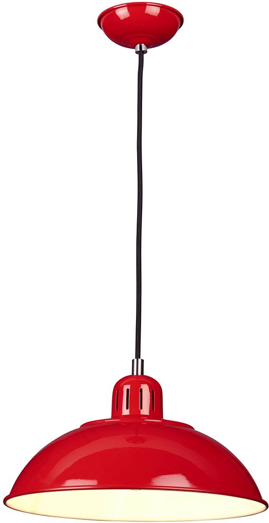 Elstead Lighting Franklin Pendelleuchte 1x60 W rot FRANKLIN-P-RED
