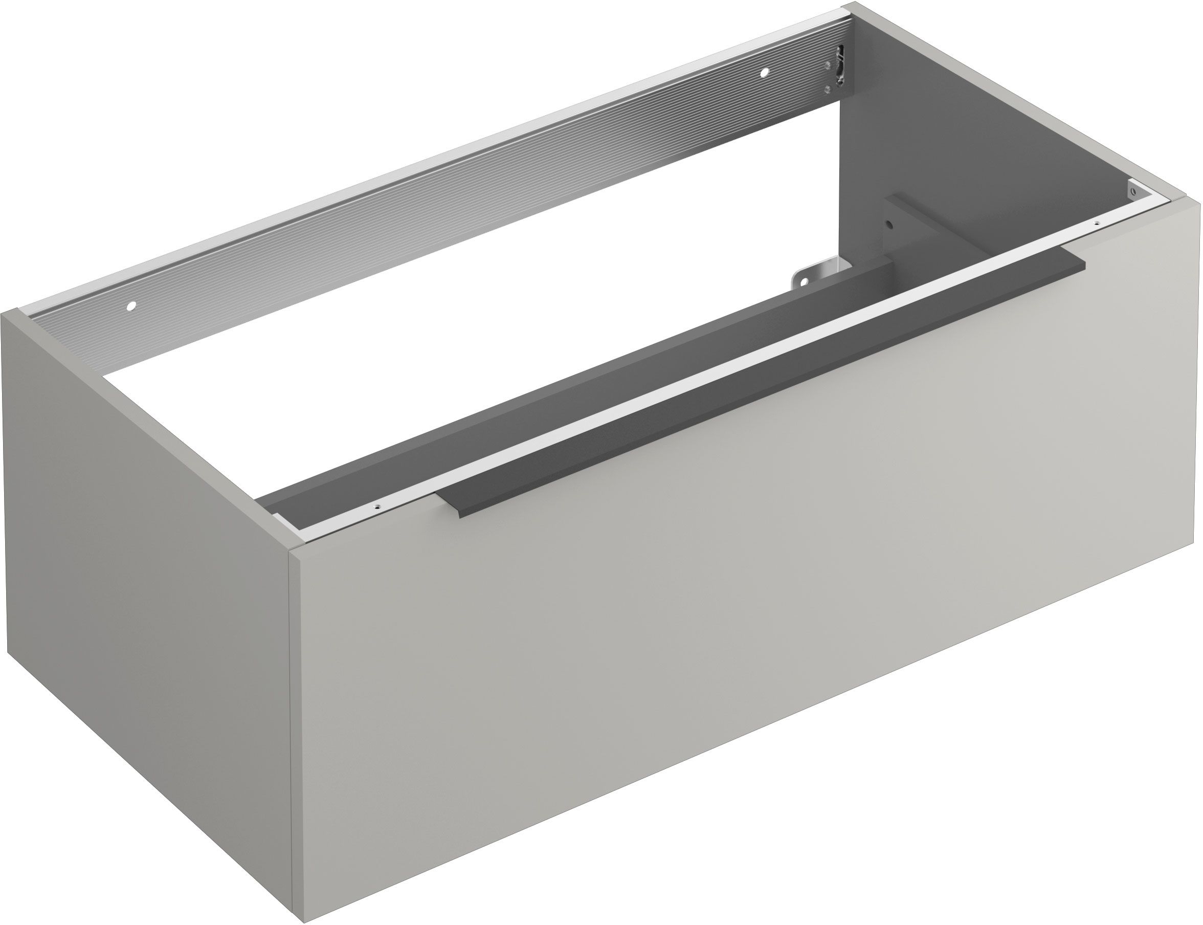 Kludi Icos Kabinett 100x50x35 cm Unterschrank hängend grau 50S100O2