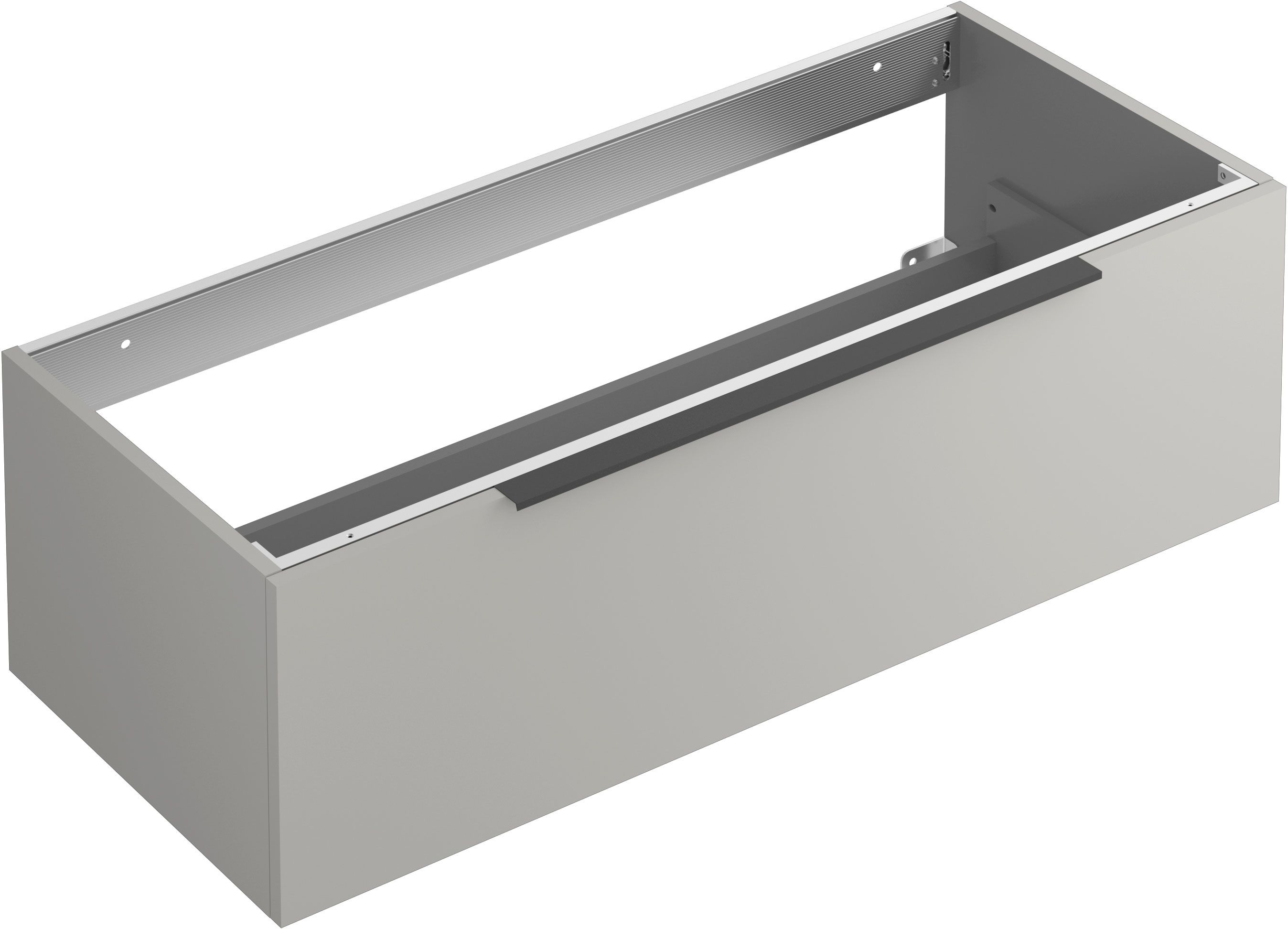 Kludi Icos Kabinett 120x50x35 cm Unterschrank hängend grau 50S120O2