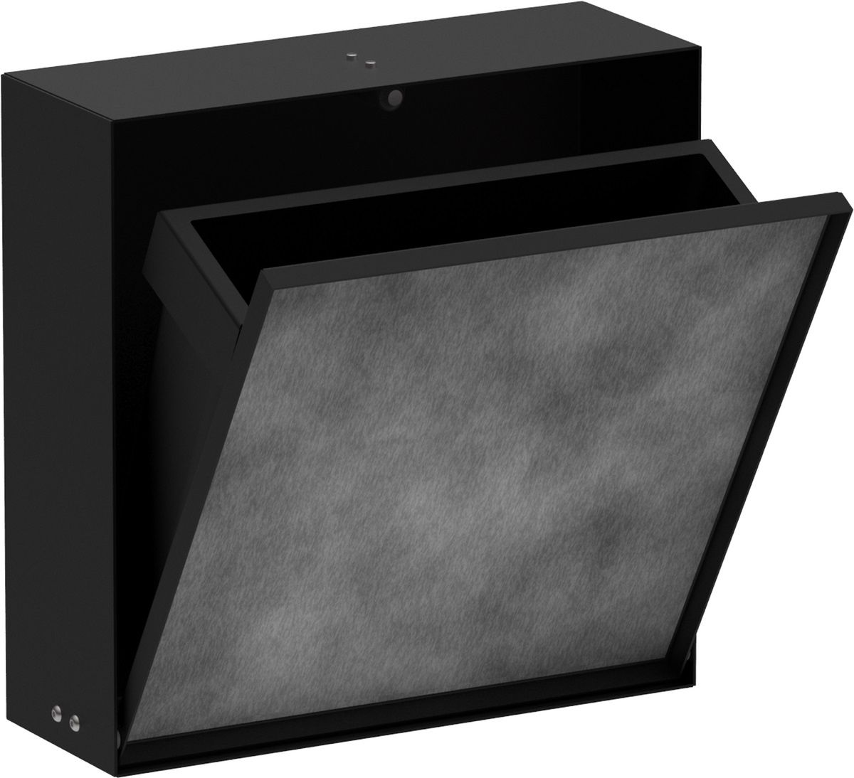 Hansgrohe XtraStoris Rock Papierkorb 4 l schwarz 56089670