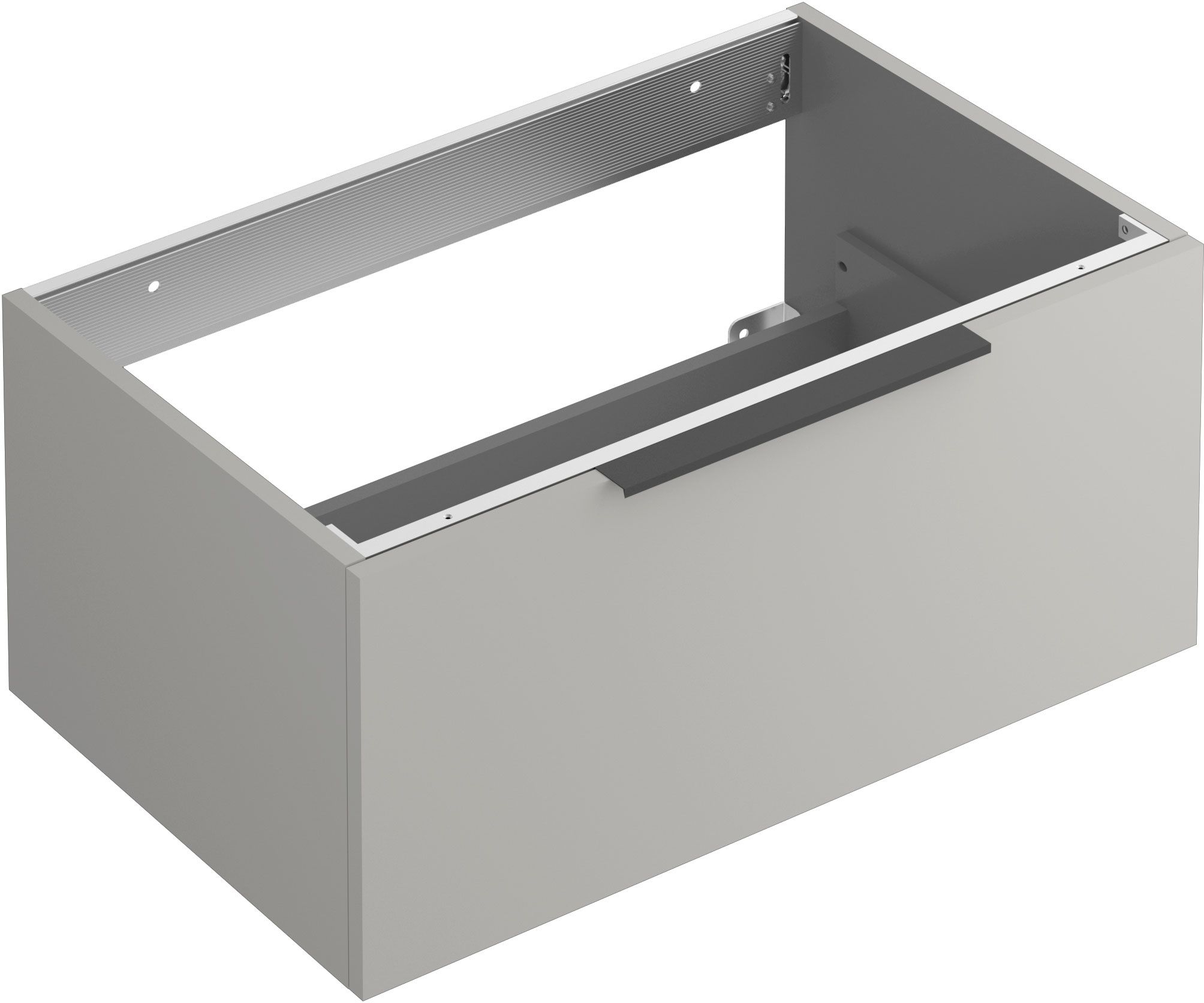 Kludi Icos Kabinett 80x50x35 cm Unterschrank hängend grau 50S80O2