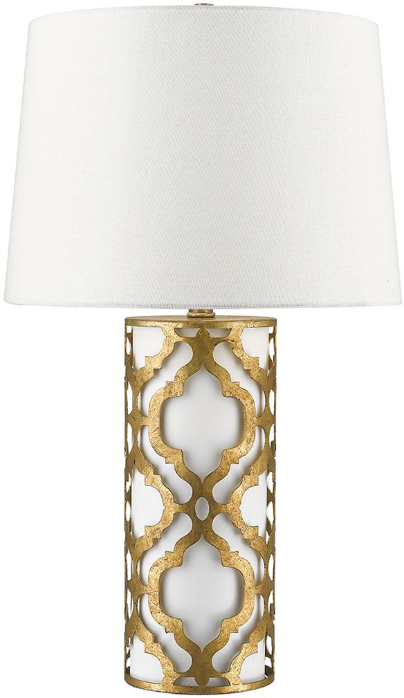 Elstead Lighting Arabella Tischlampe 1x60 W gold GN-ARABELLA-TL-G